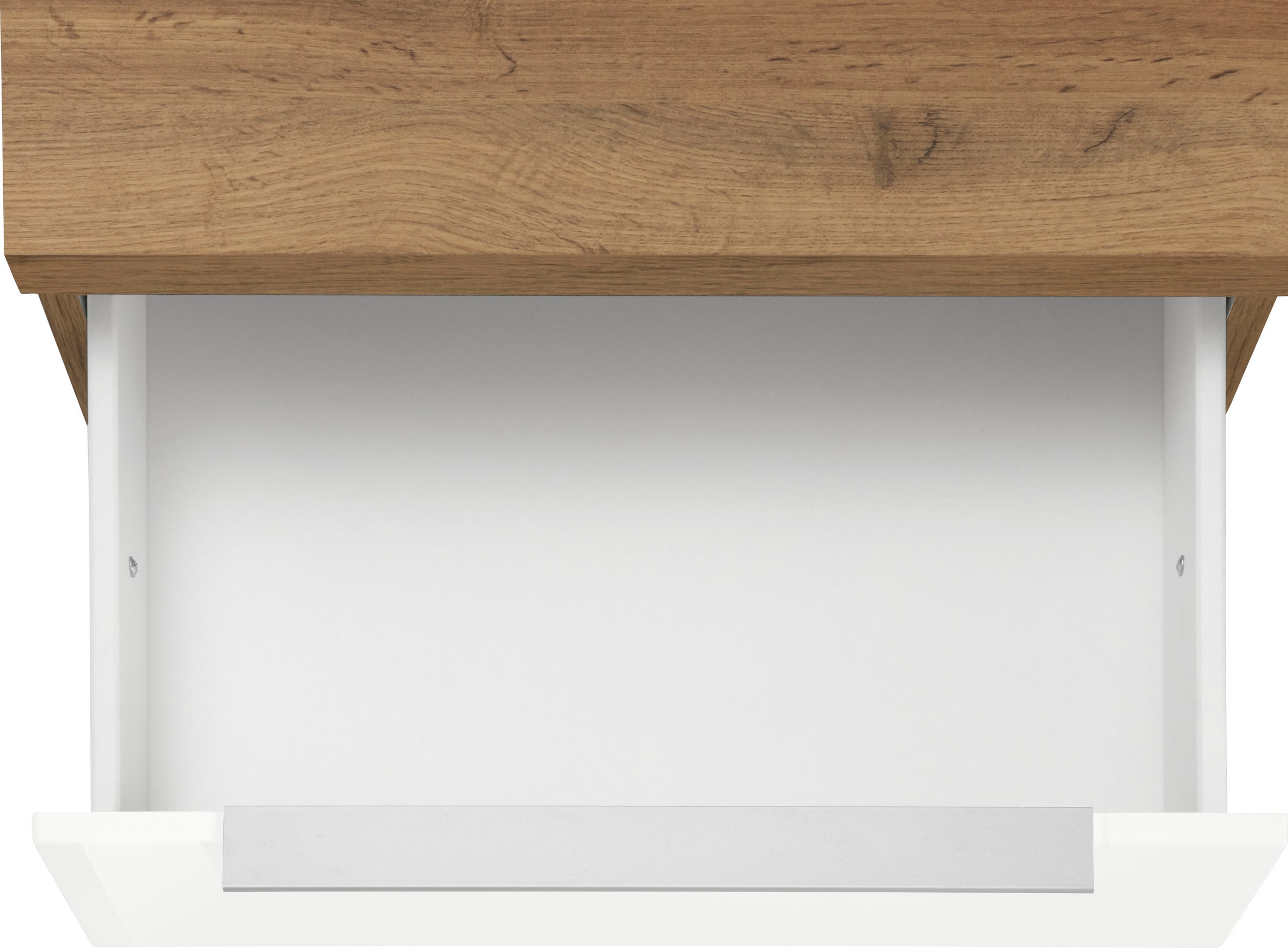 KOCHSTATION Küchenzeile »KS-Brindisi Breite 340 cm«, wahlweise mit E-Geräten und Induktion, mit MDF-Fronten und Regal