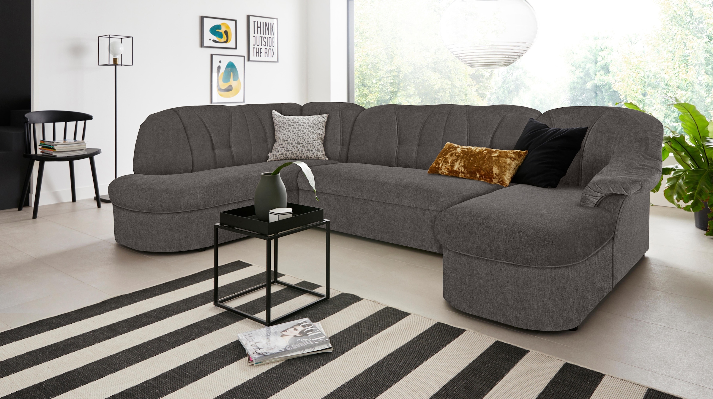 DOMO collection Wohnlandschaft »Pegnitz, zeitlos und modern, mit attraktive günstig online kaufen