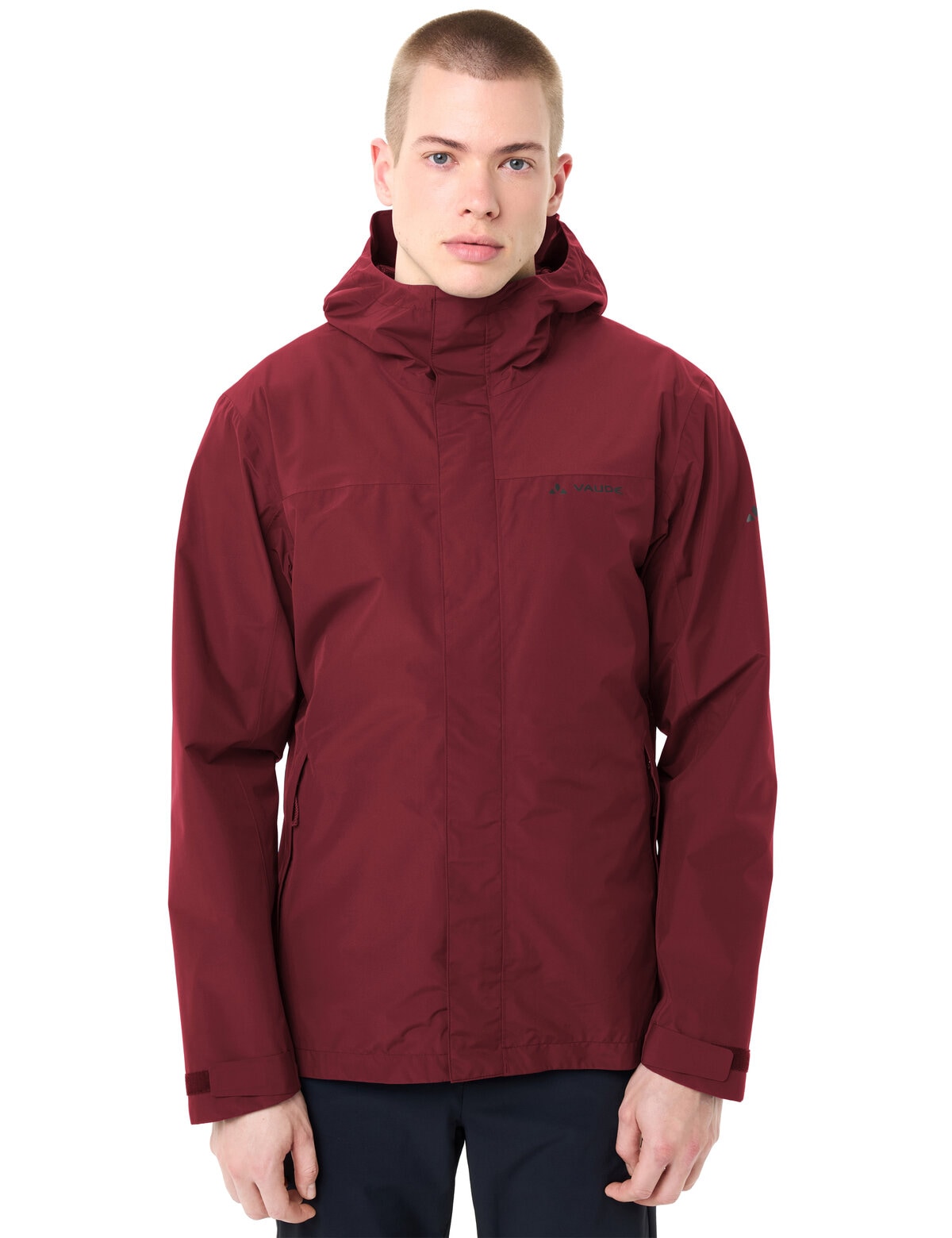 VAUDE Outdoorjacke »MEN'S STRATHCONA JACKET« mit Kapuze sportlicher Stil, winddicht, wasserdicht