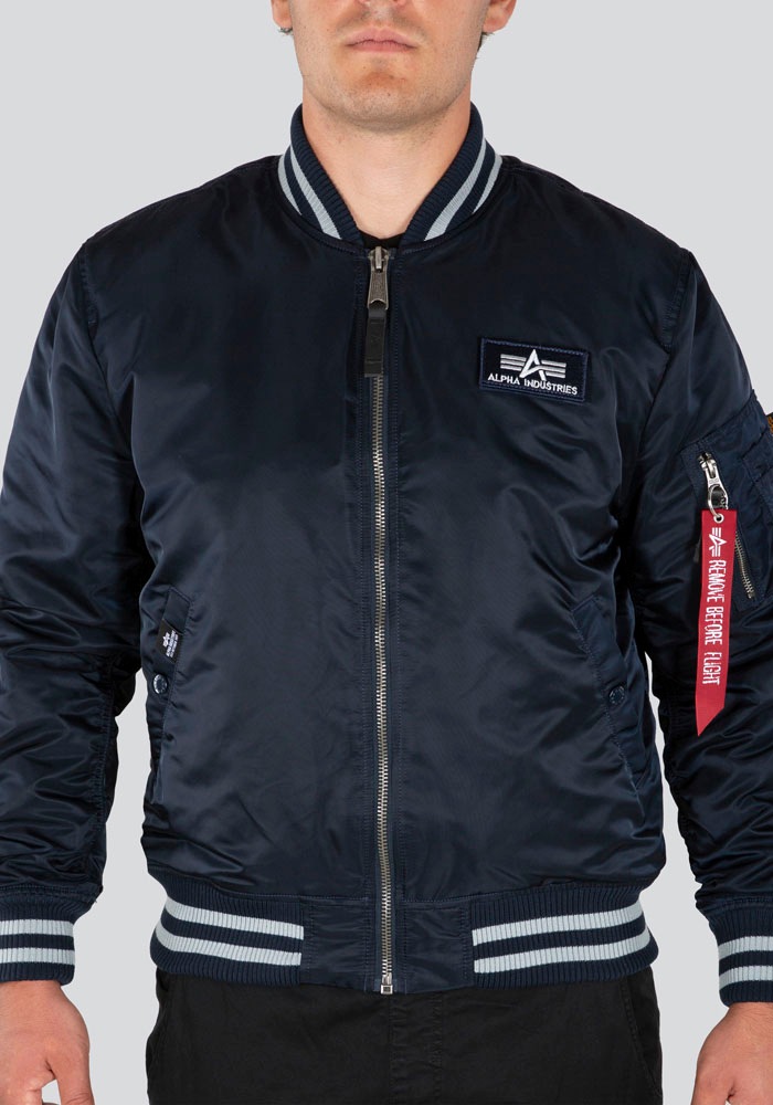 alpha industries college jacket