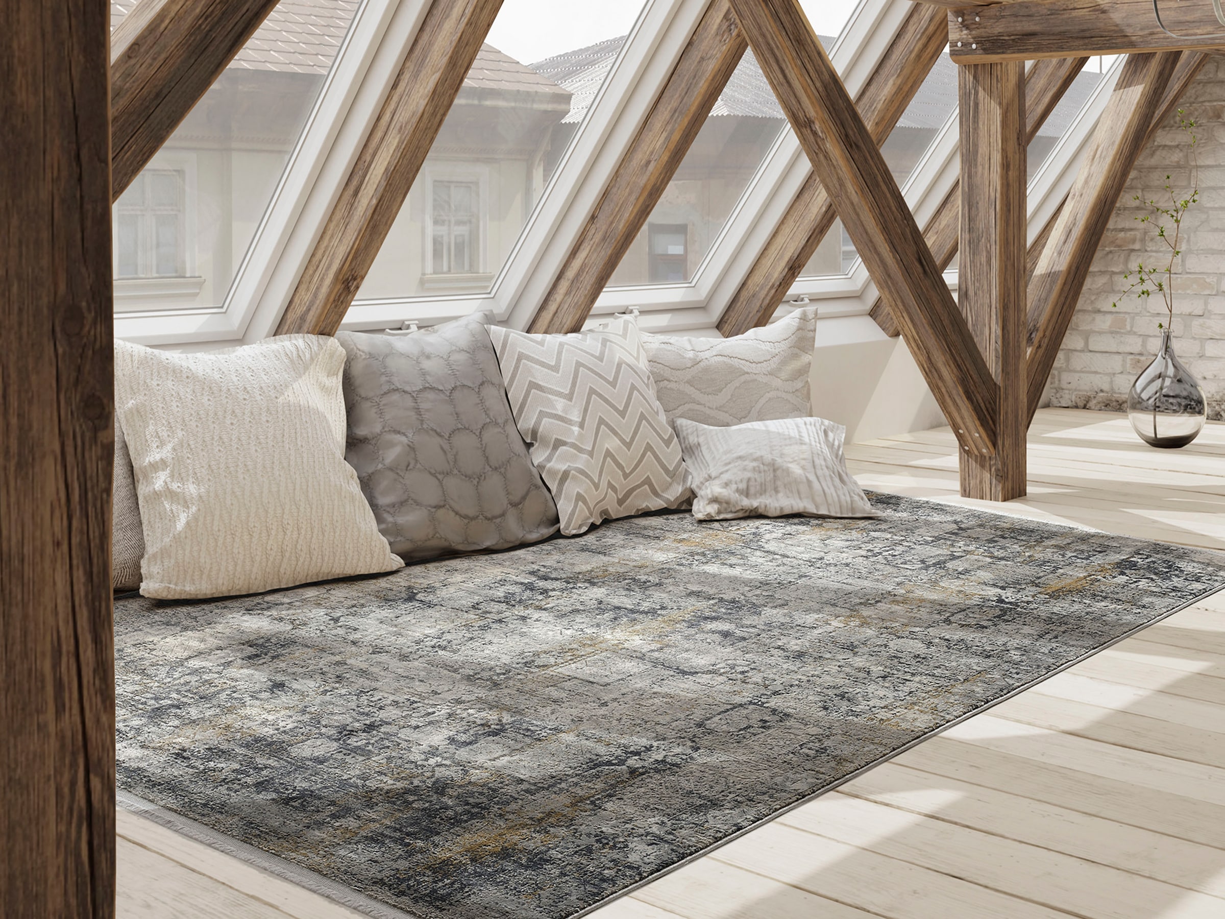 Musterring Teppich »SINFONIA«, rechteckig, 8 mm Höhe, exclusive MUSTERRING DELUXE COLLECTION hochwertig gekettelt Fransen