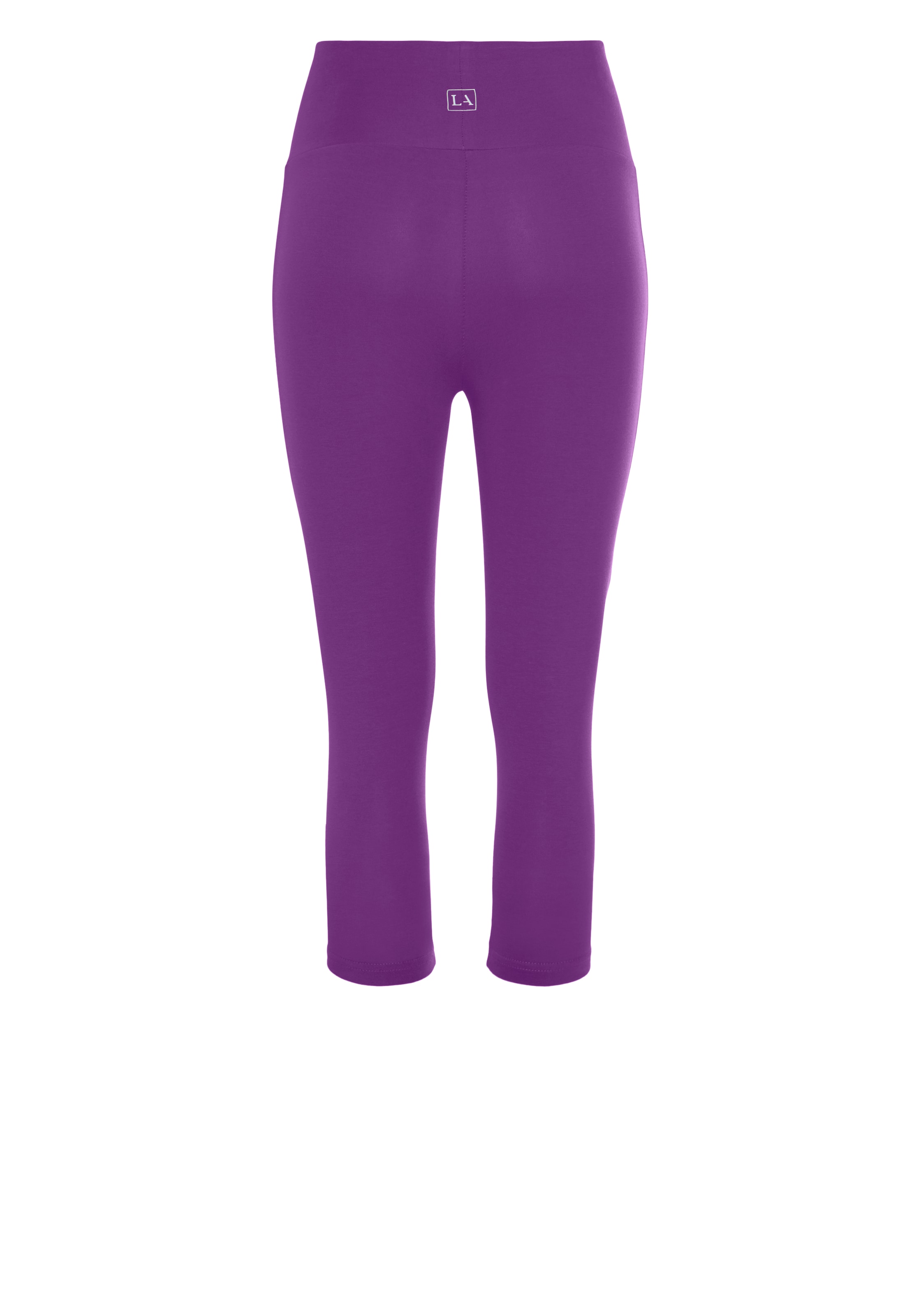 LASCANA Caprileggings, mit breitem, weichen Bündchen
