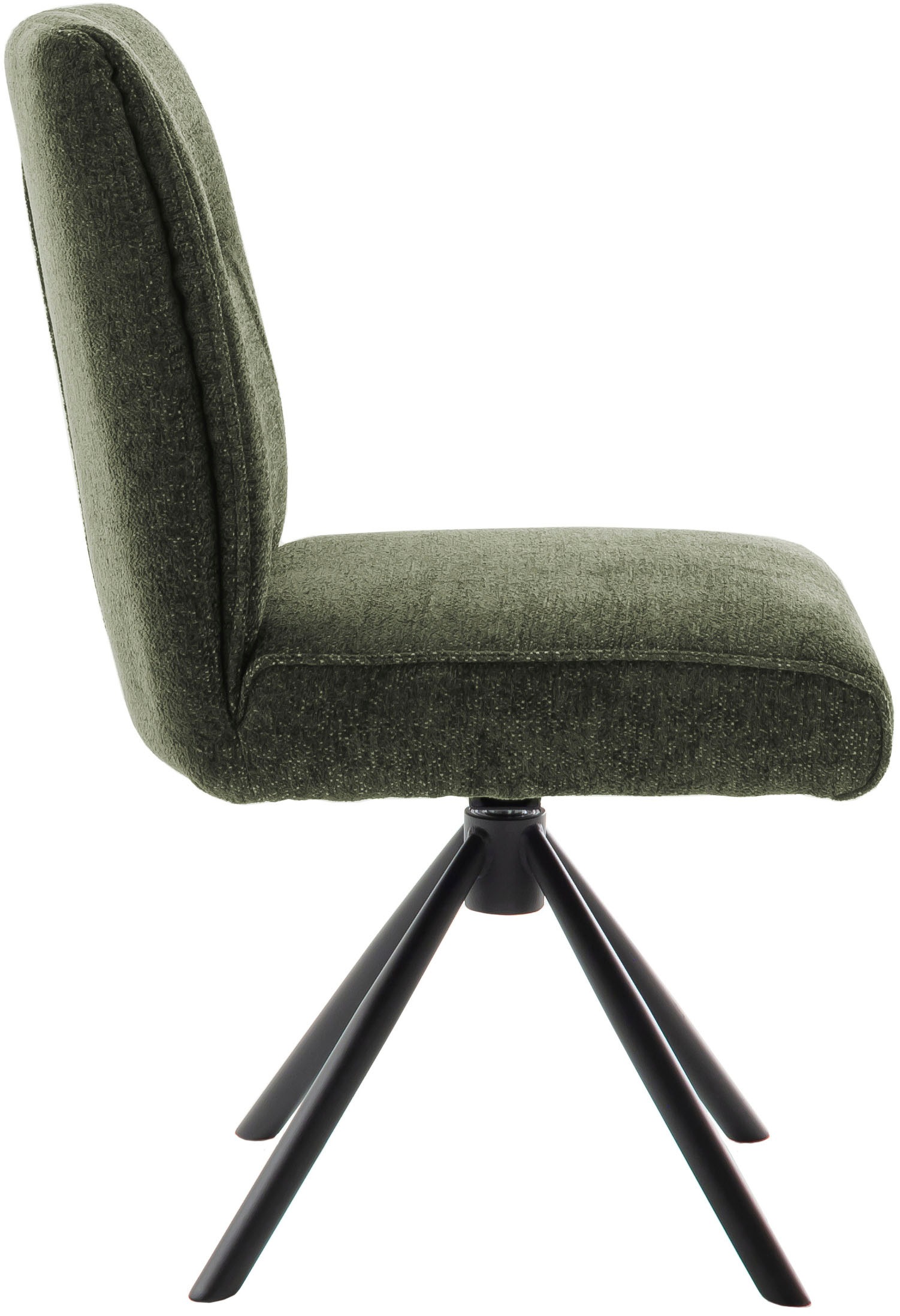 MCA furniture 4-Fußstuhl »DELANE Esszimmerstuhl (2er Set) - Stuhl« (Set) 2 Stk.Taschenfederkern, Lehnenkippfunktion, beweglicher Rücken, 360° drehbar