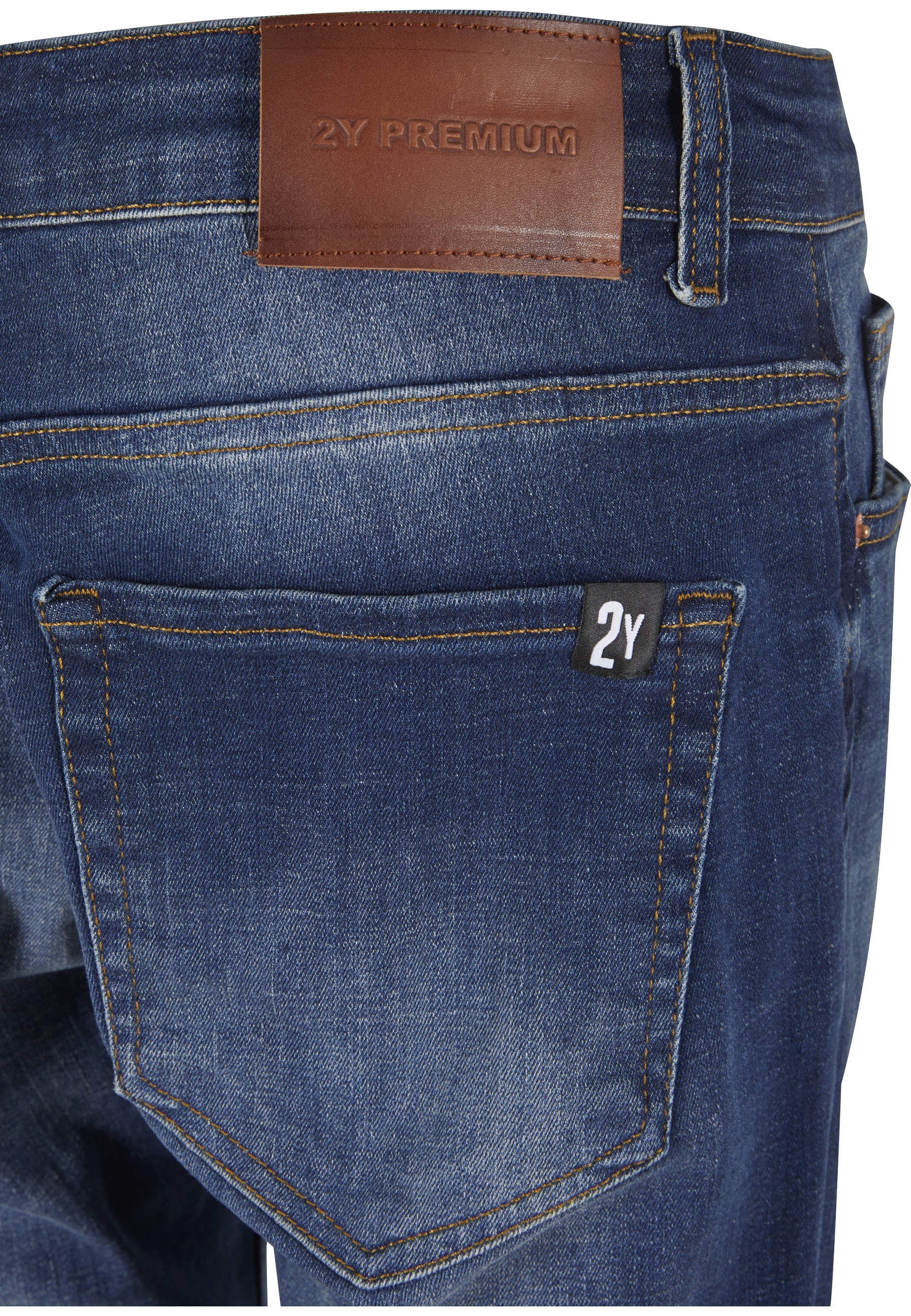2Y Premium Bequeme Jeans »2Y Premium Herren 2Y Skinny Fit Jeans«