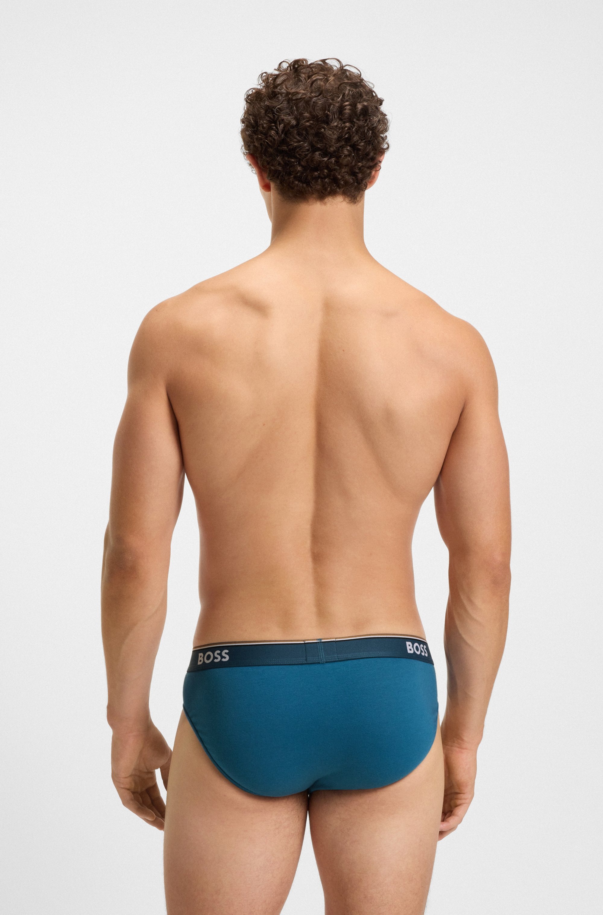 BOSS Slip »Brief 3P Power«, (Packung, 3 St.), mit BOSS Schriftzug