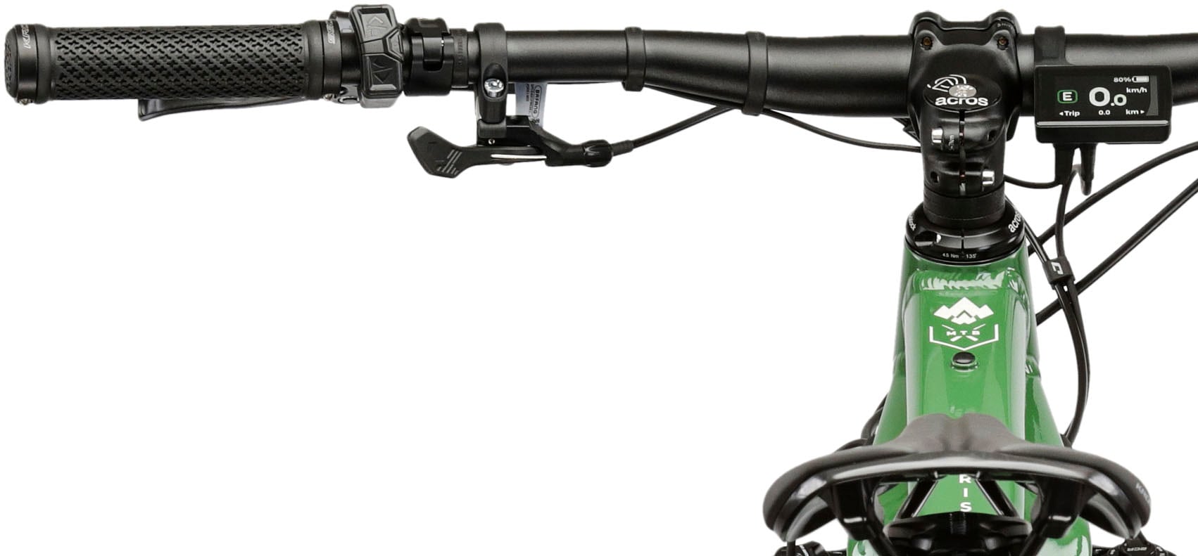 Kross E-Bike »KROSS E-SUV Grist 1.0 29" grün«, 10 Gang, Shimano, CUES U6000, Mittelmotor 250 W, Pedelec, Elektrofahrrad für Damen und Herren