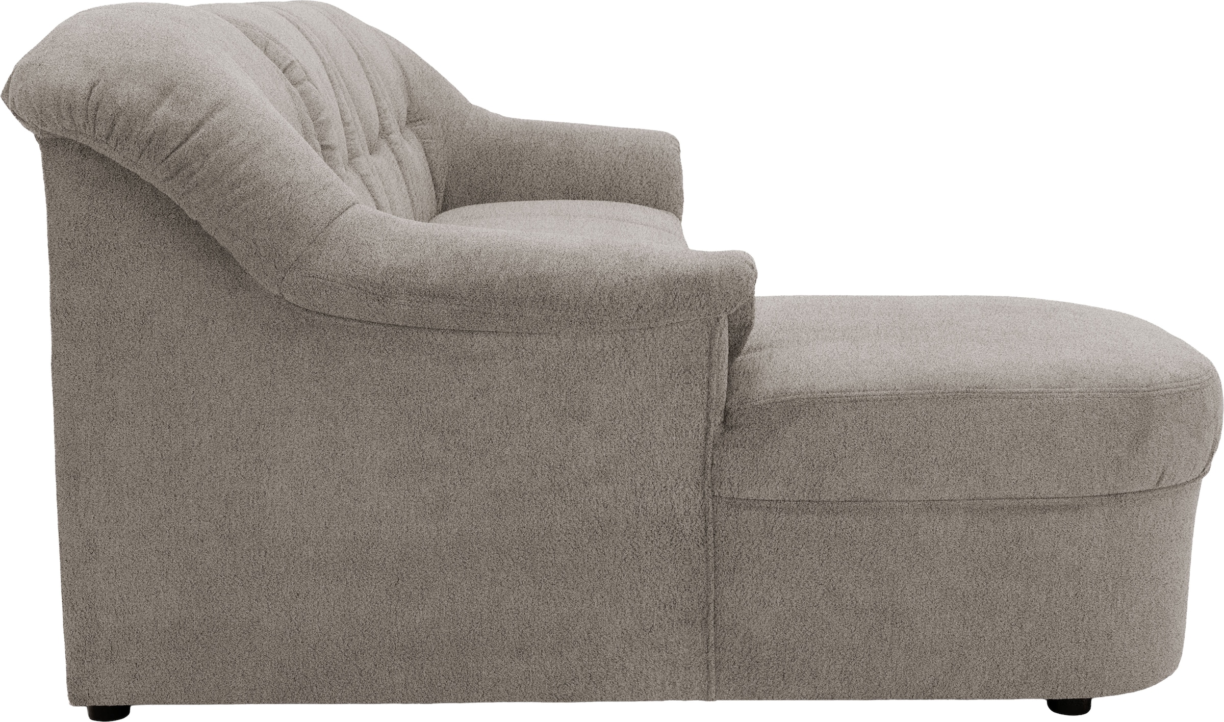 OTTO home Ecksofa »Langeland 232 x 146 cm, auch mit Schlaffunktion, mit Federkern, L-Form« mittelfester Sitzkomfort, aus pflegeleichtem, weichem Microfaser Bezug