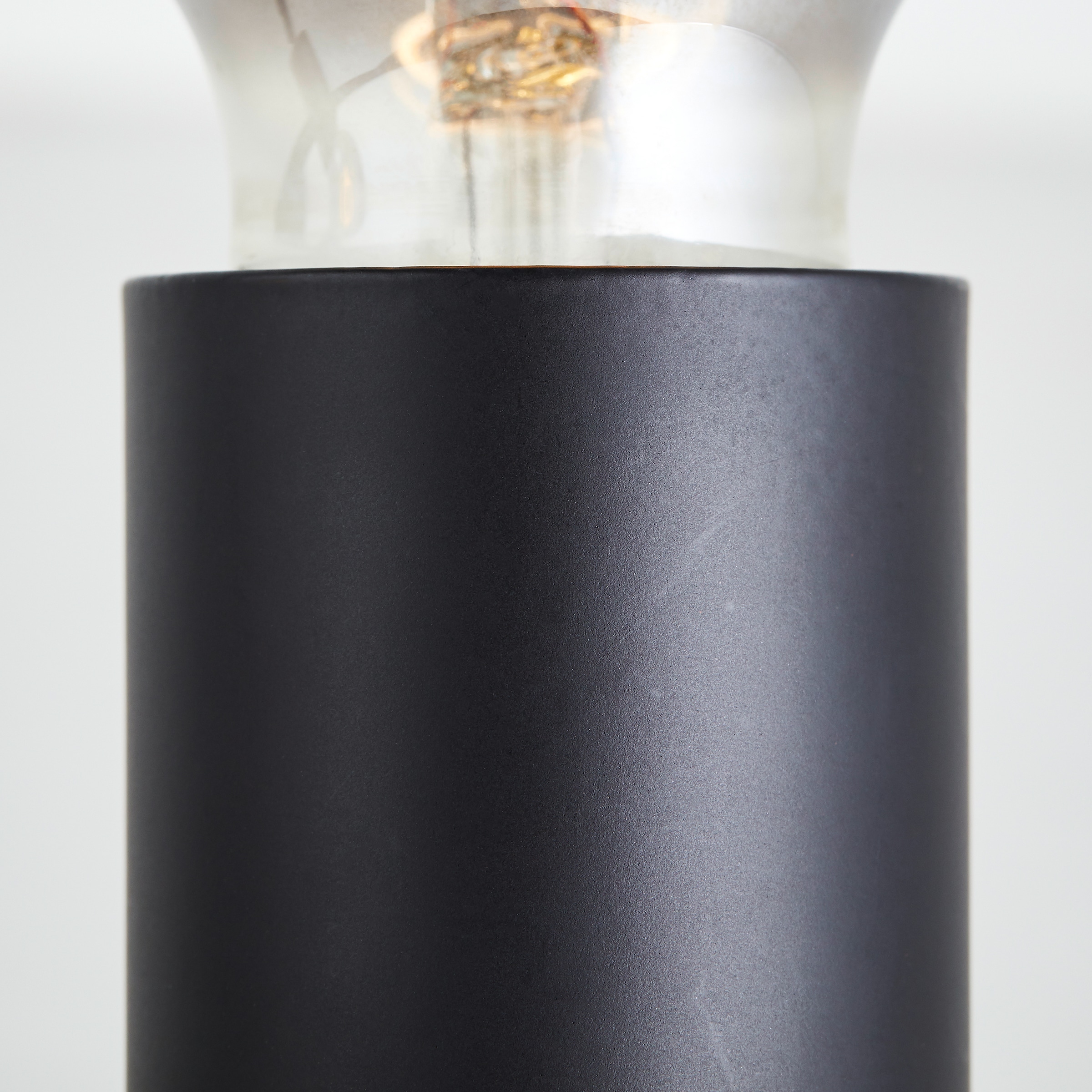Brilliant Deckenstrahler »Tiffany«, 2 flammig-flammig, Deckenspot, 12 x 26 x 14 cm, E27, schwenkbar, Metall, matt schwarz
