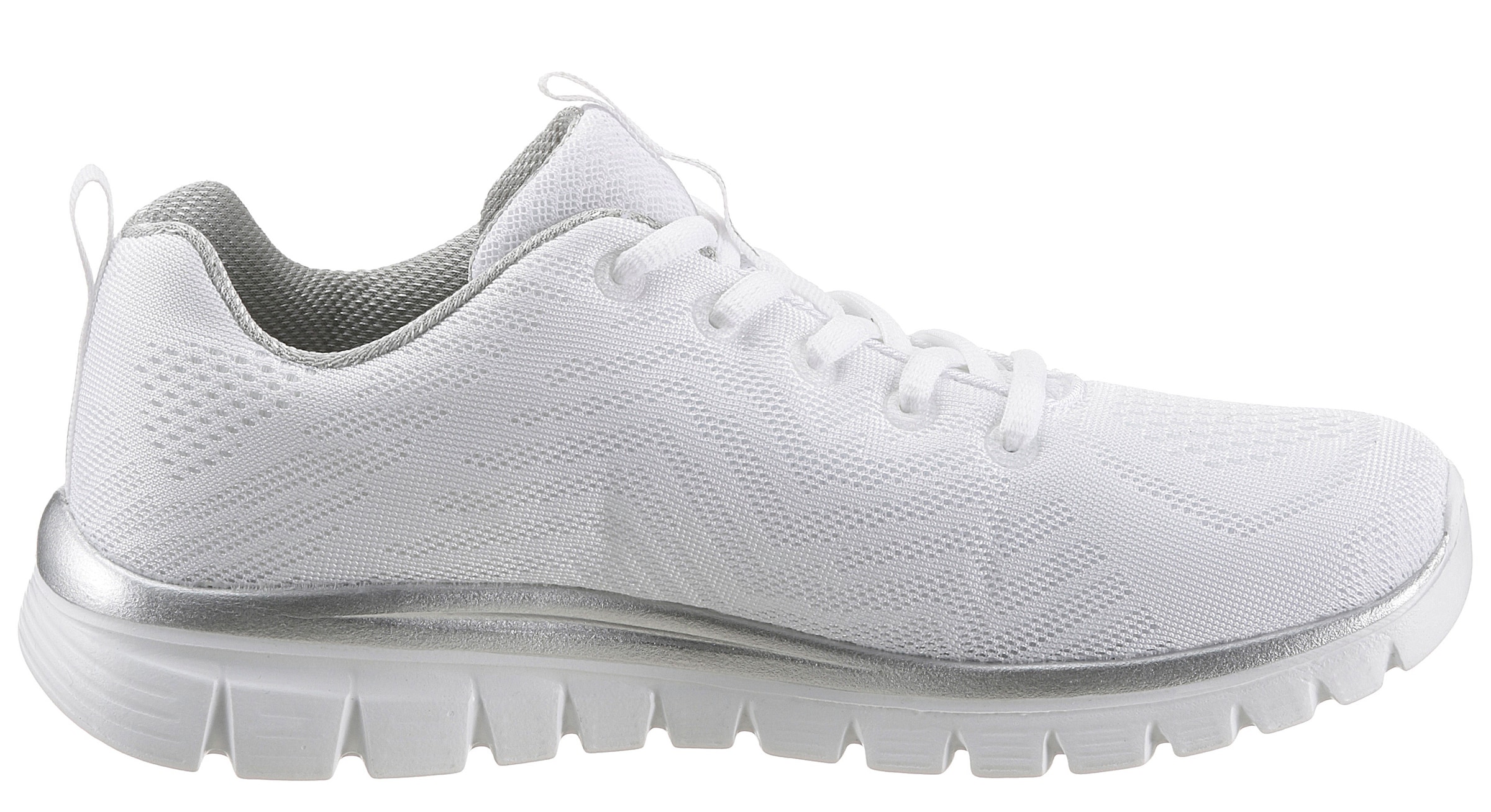 Skechers Sneaker »Graceful - Get Connected«, Freizeitschuh, Halbschuh, Schnürschuh mit Memory Foam