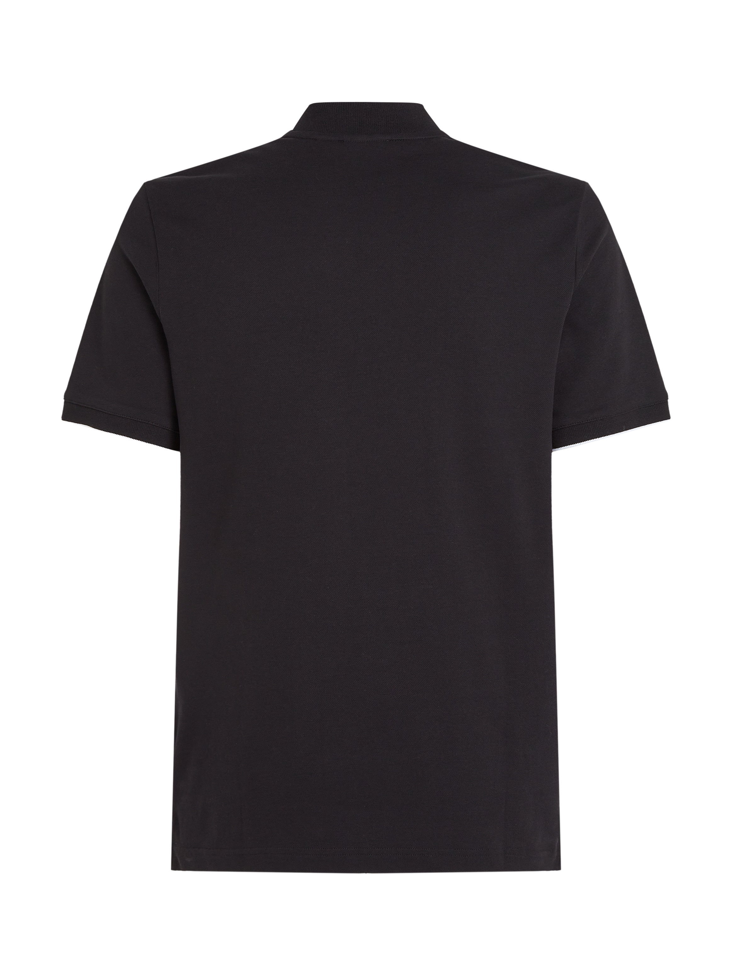 Calvin Klein Poloshirt »STRETCH PIQUE STAND COLLAR POLO«, mit kontrastfarbenen Kanten