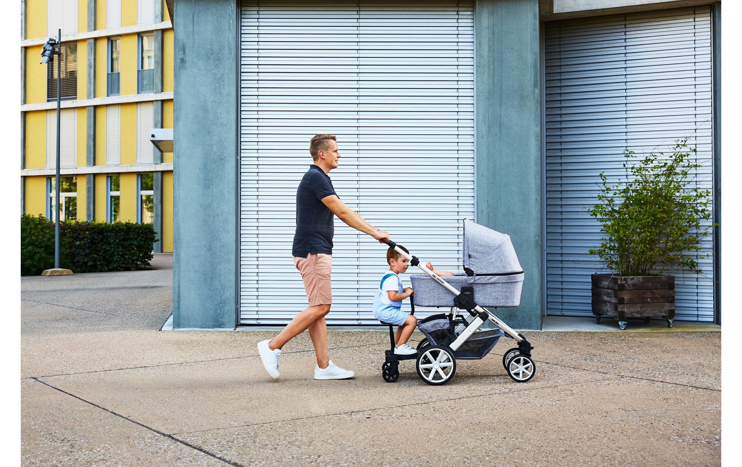 ABC Design Kinderwagenaufsatz »Kiddie Ride on 2 Sitz« Der Sitz ist nur mit dem Kiddie Ride On 2 kompatibel