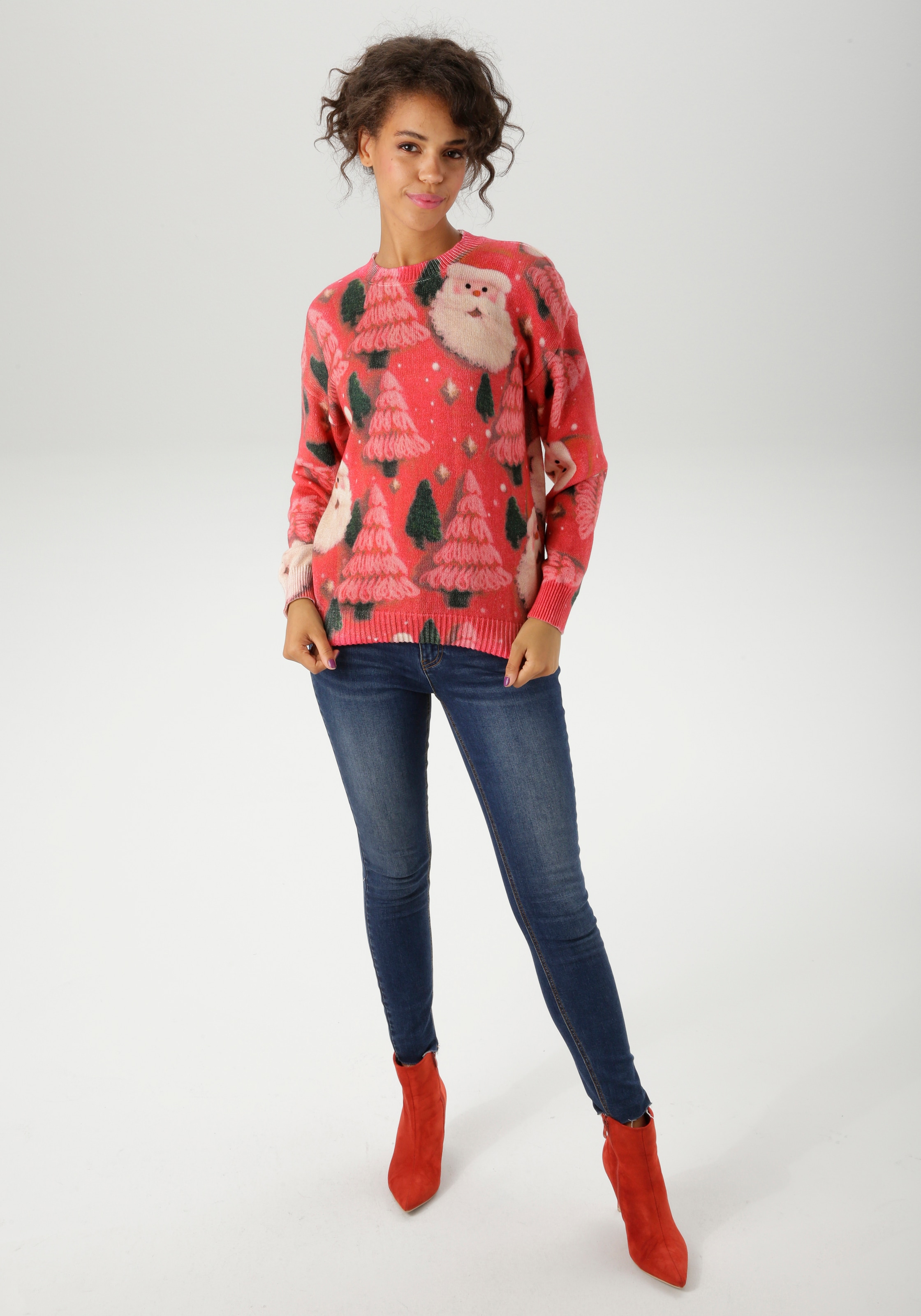 Aniston CASUAL Weihnachtspullover
