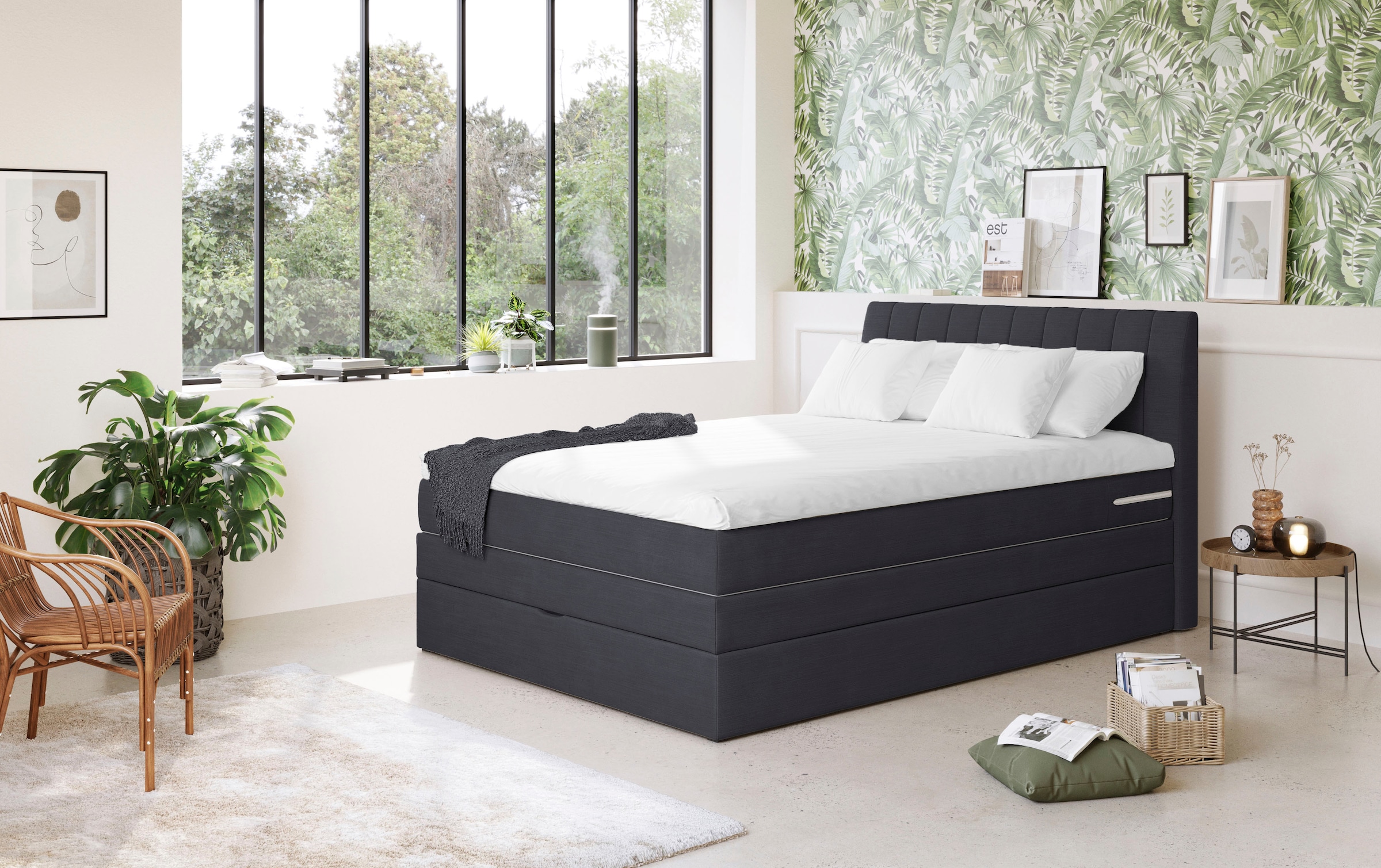 COTTA Boxspringbett »Shark inkl. Bettkasten und Topper«, erhältlich in den günstig online kaufen