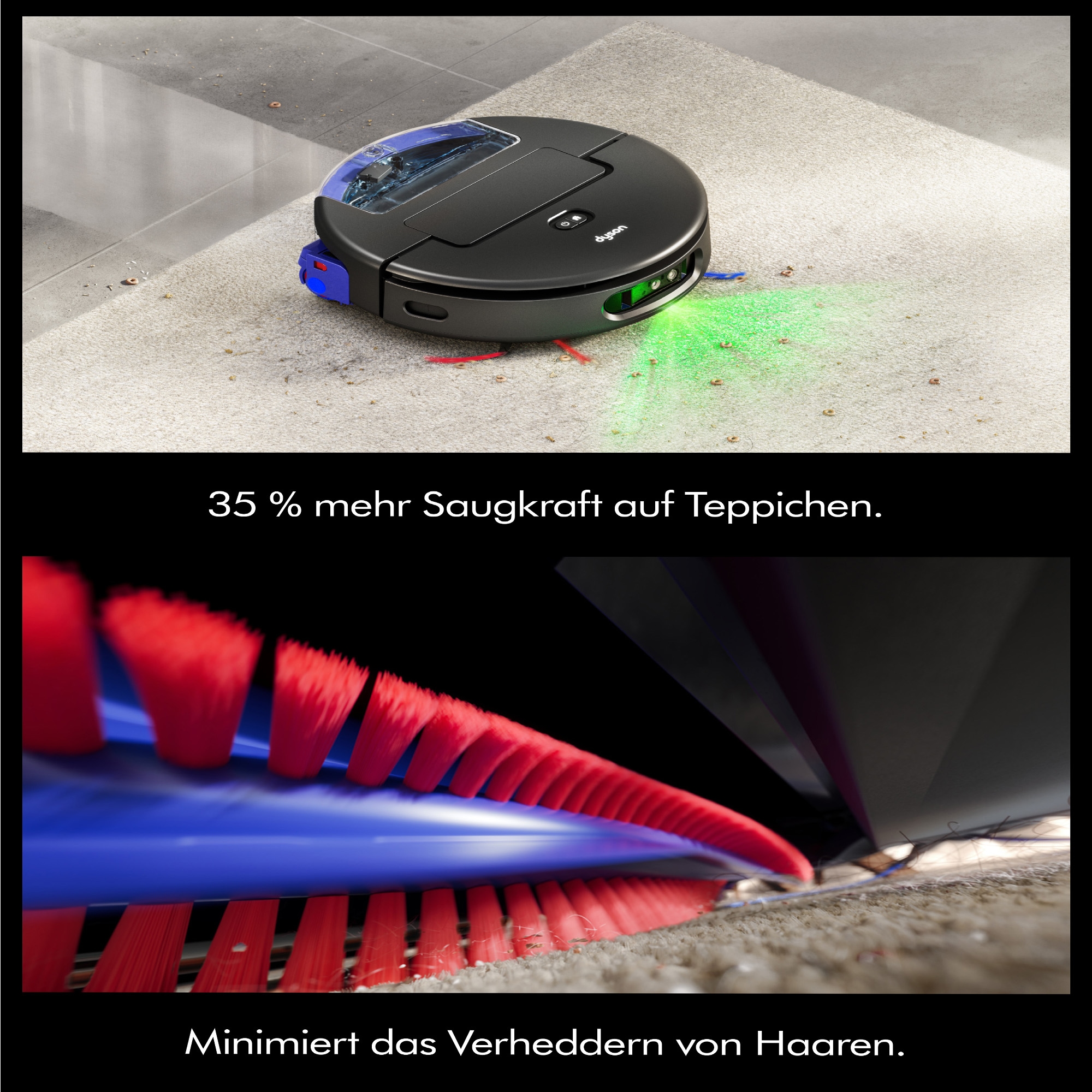 DYSON Saugroboter »spot+scrub Ai« Beseitigt versteckte Flecken mithilfe fortschrittlicher KI