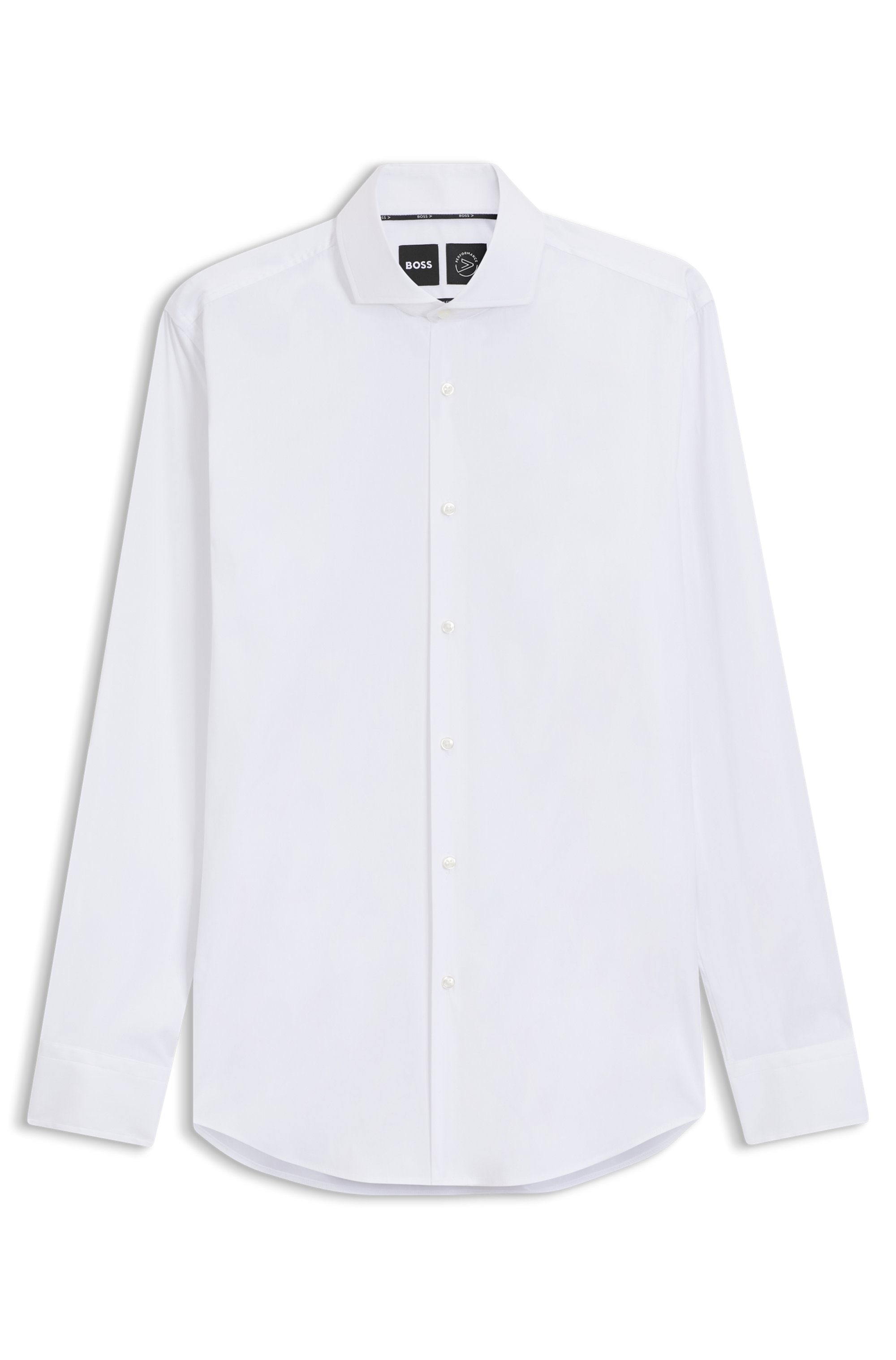 BOSS Businesshemd Slim-Fit, Stretch-Baumwollmix, bügelleicht