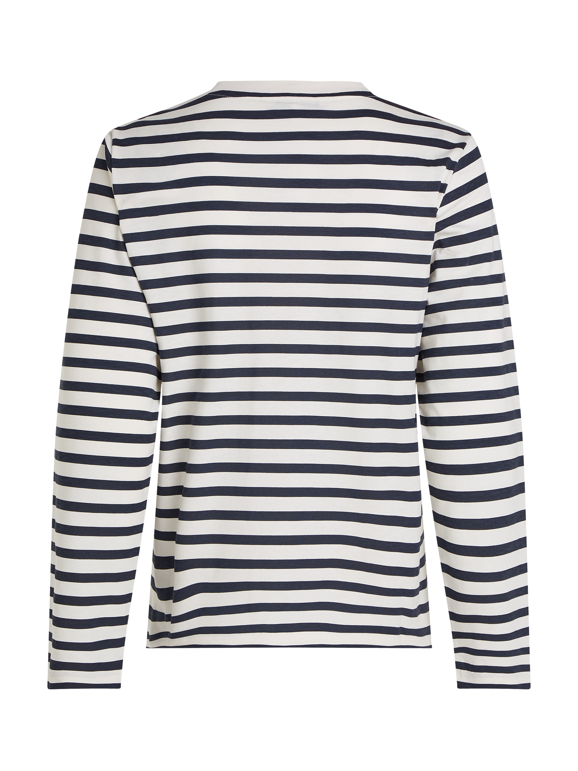 Tommy Hilfiger Langarmshirt »MODERN REG STRIPE C-NK LS«, in gestreifter Optik mit Tommy Hilfiger Markenlabel