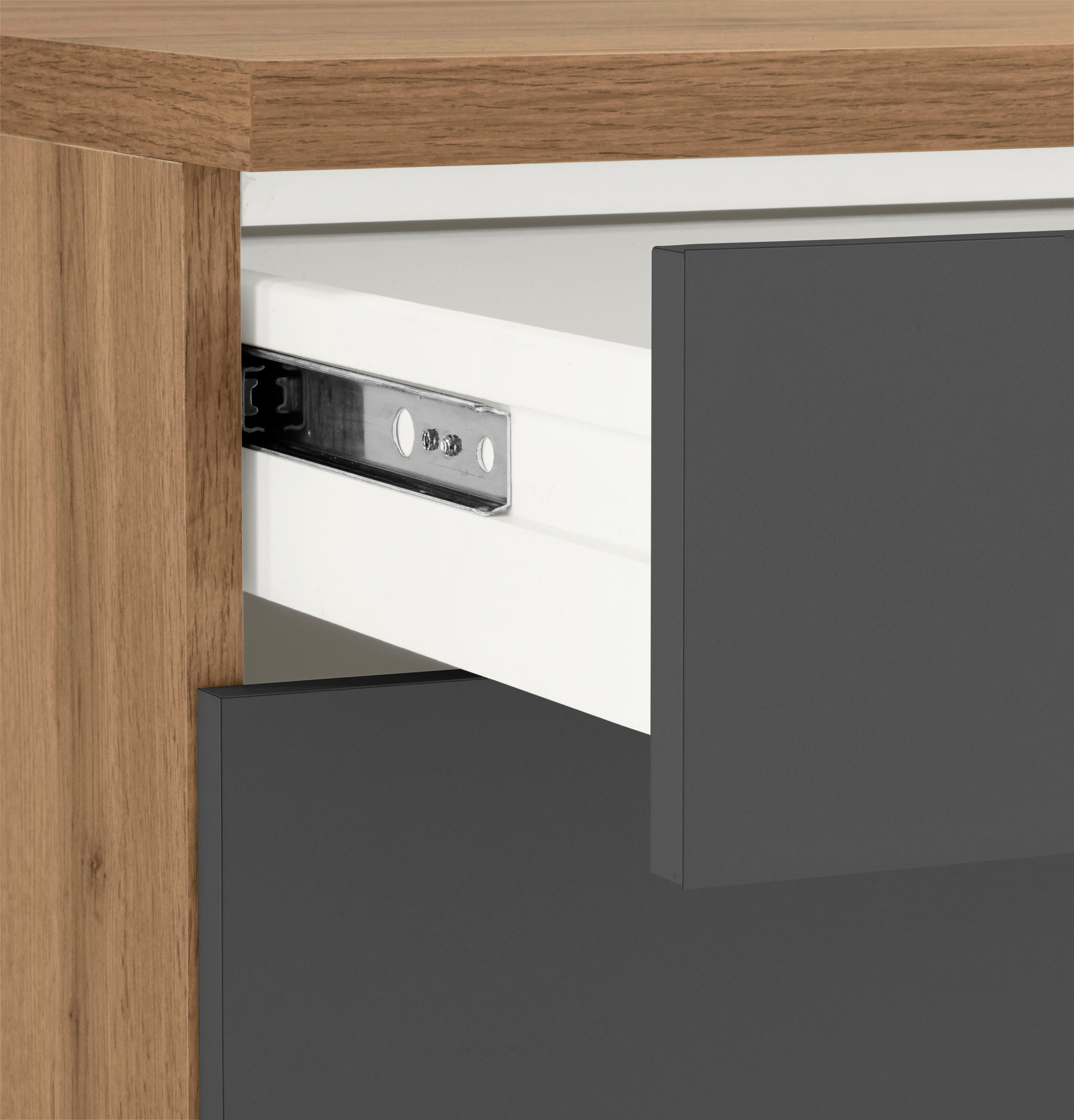 KOCHSTATION Küchenzeile »KS-Colmar«, mit E-Geräten, Breite 240 cm