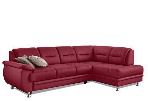 sit&more Ecksofa »Mailand L-Form«, wahlweise mit Bettfunktion