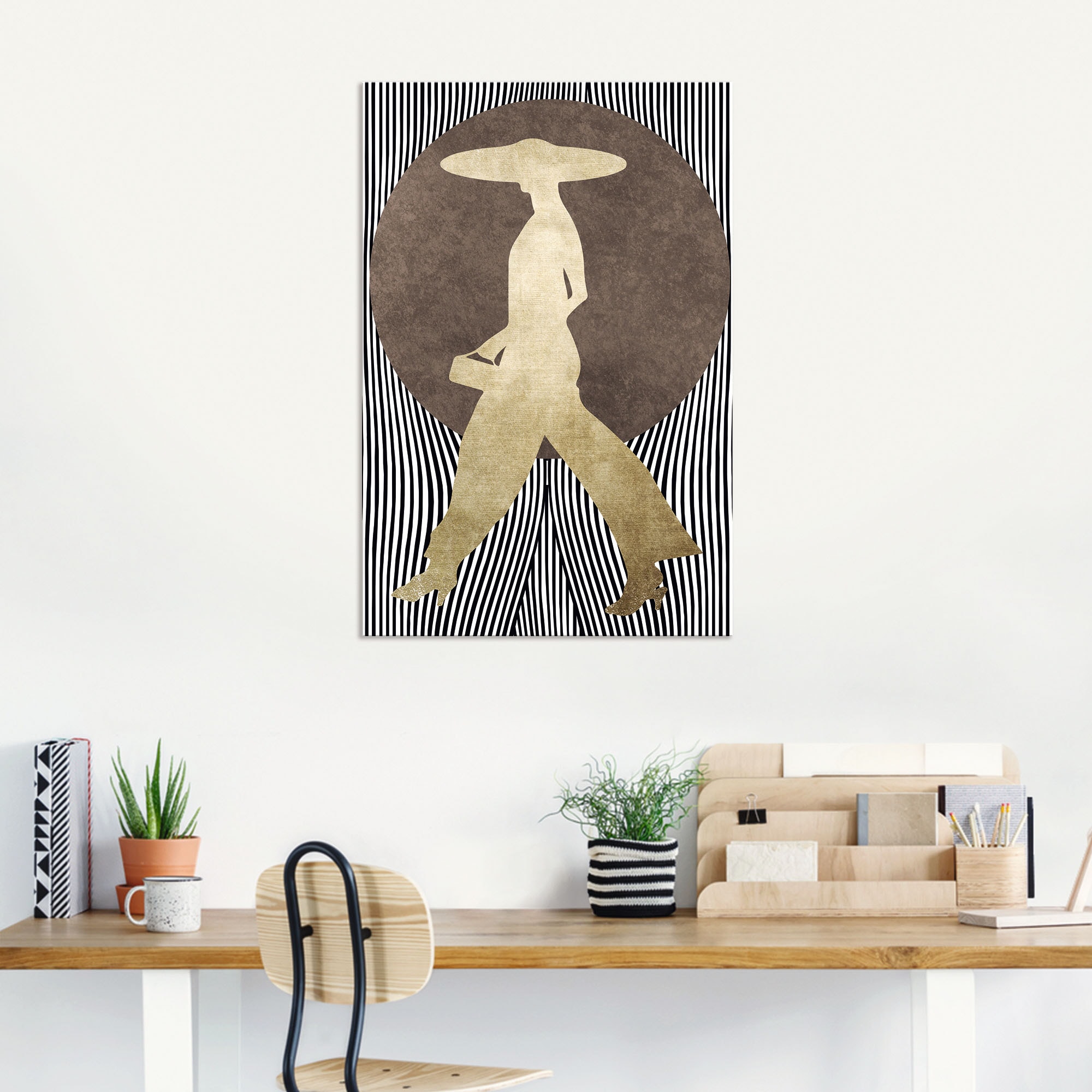 Artland Wandbild »Madame Noir«, Bilder von Frauen, (1 St.), als Alubild, Outdoorbild, Leinwandbild, Poster, Wandaufkleber