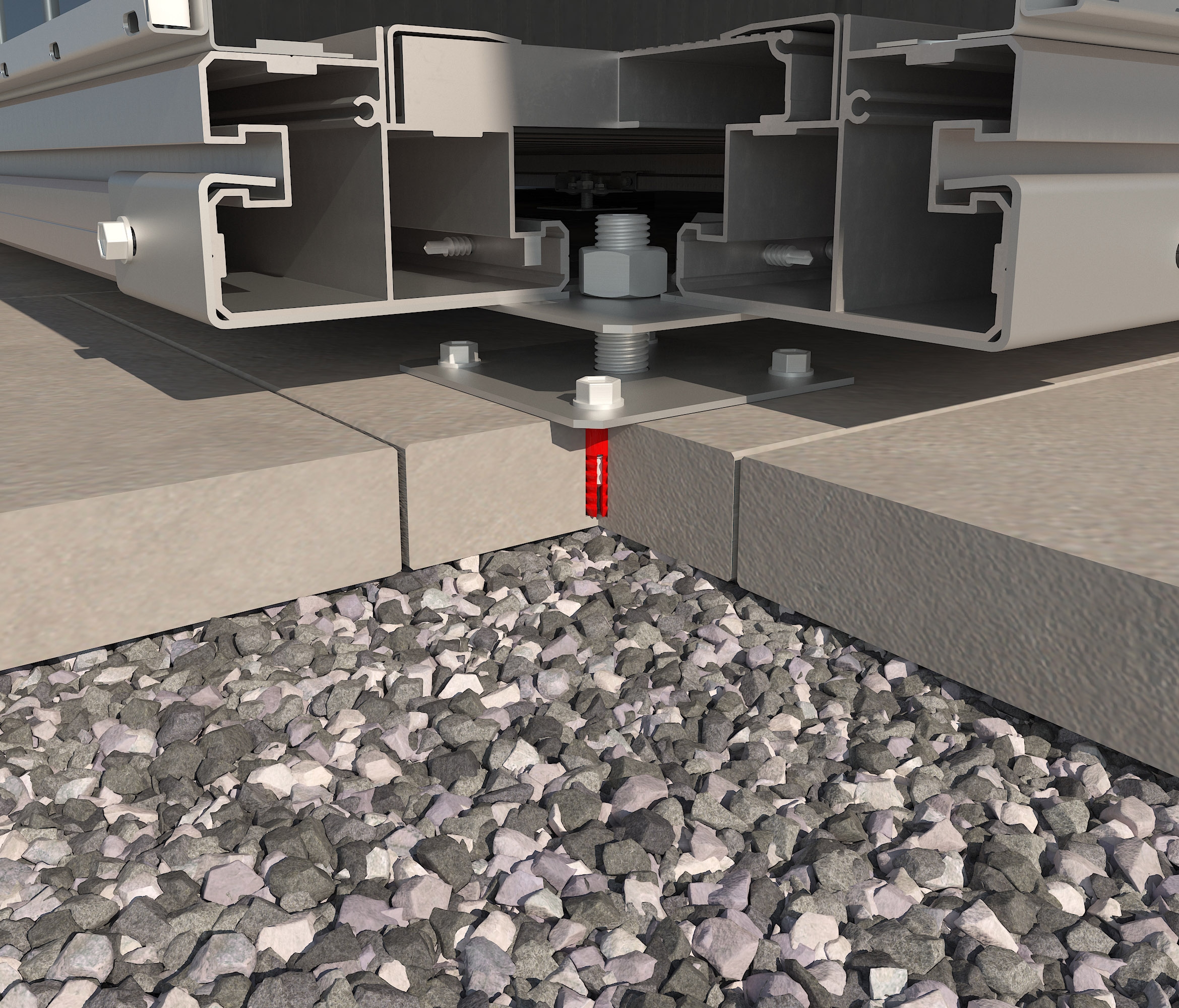 Biohort Gerätehaus-Fundamentrahmen »SMARTBASE für Gerätehaus Europa 4A«