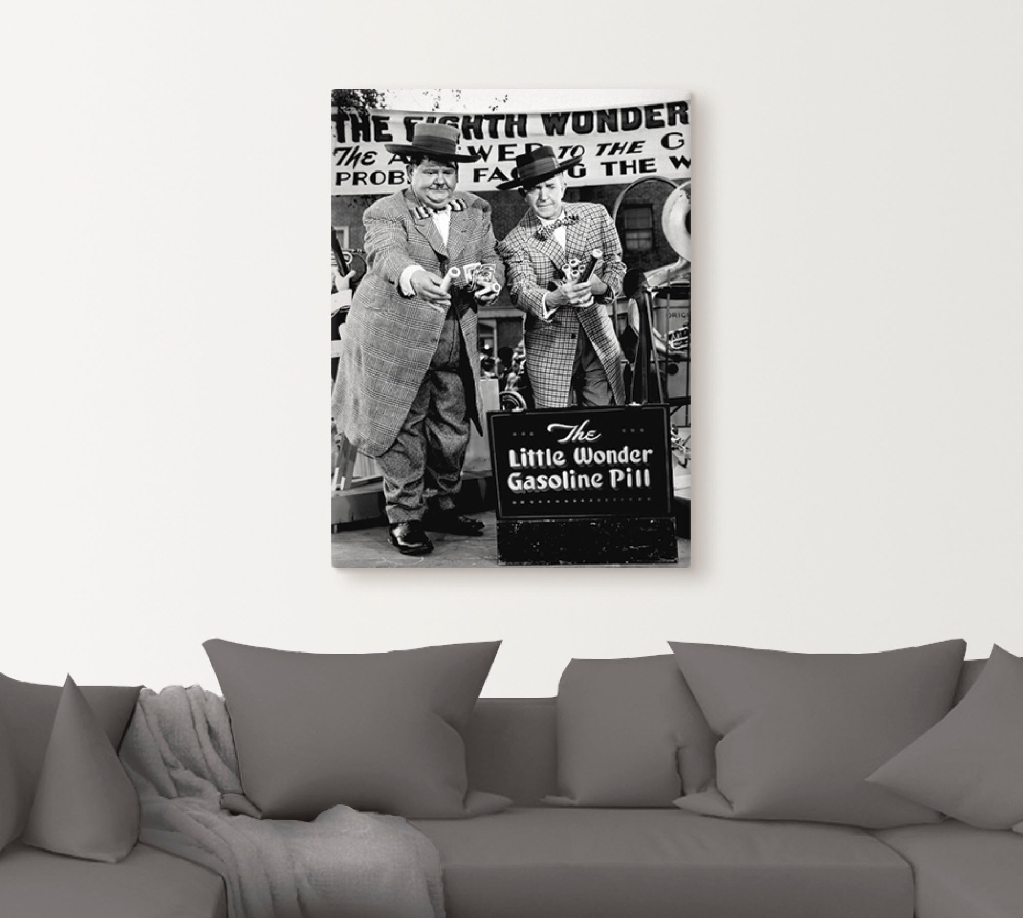Artland Wandbild »Dick und Doof und die Wunderpille, 1943« Stars 1 Stk. tlg günstig online kaufen
