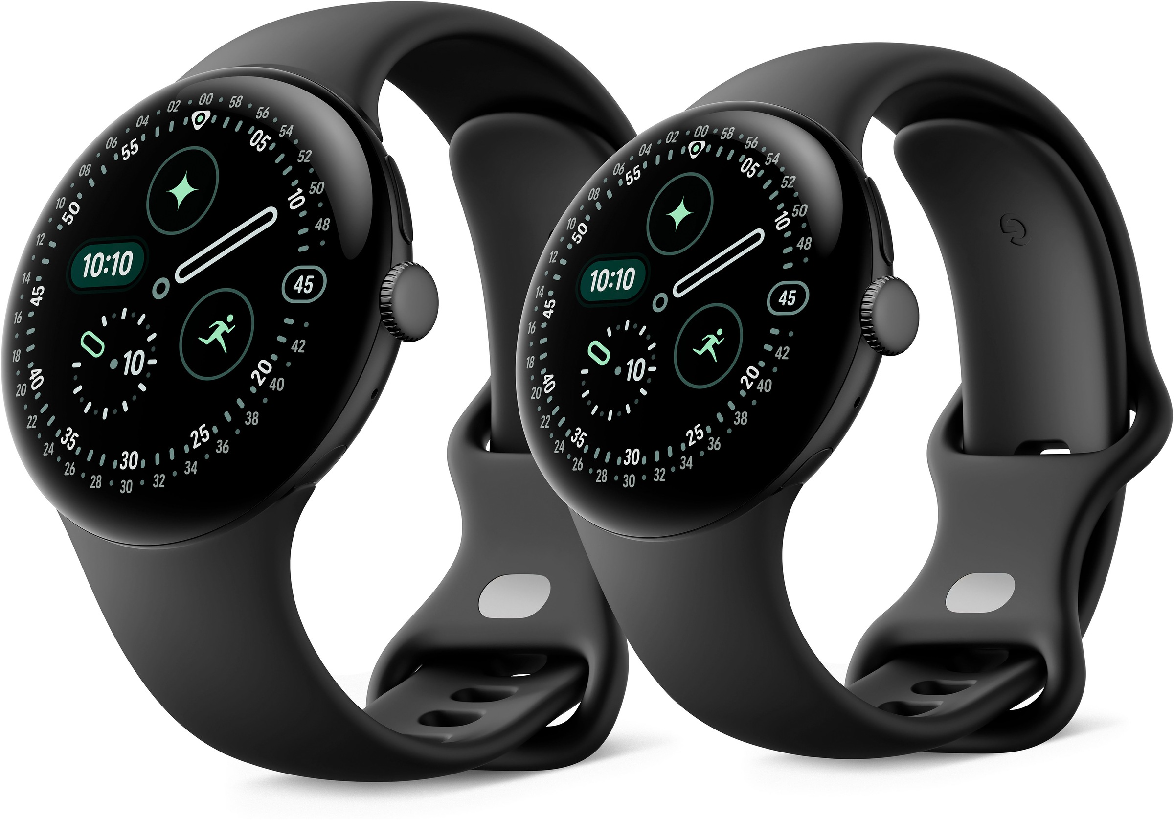 GOOGLE Smartwatch »Pixel Watch 4« ( ) Black/Obsidan