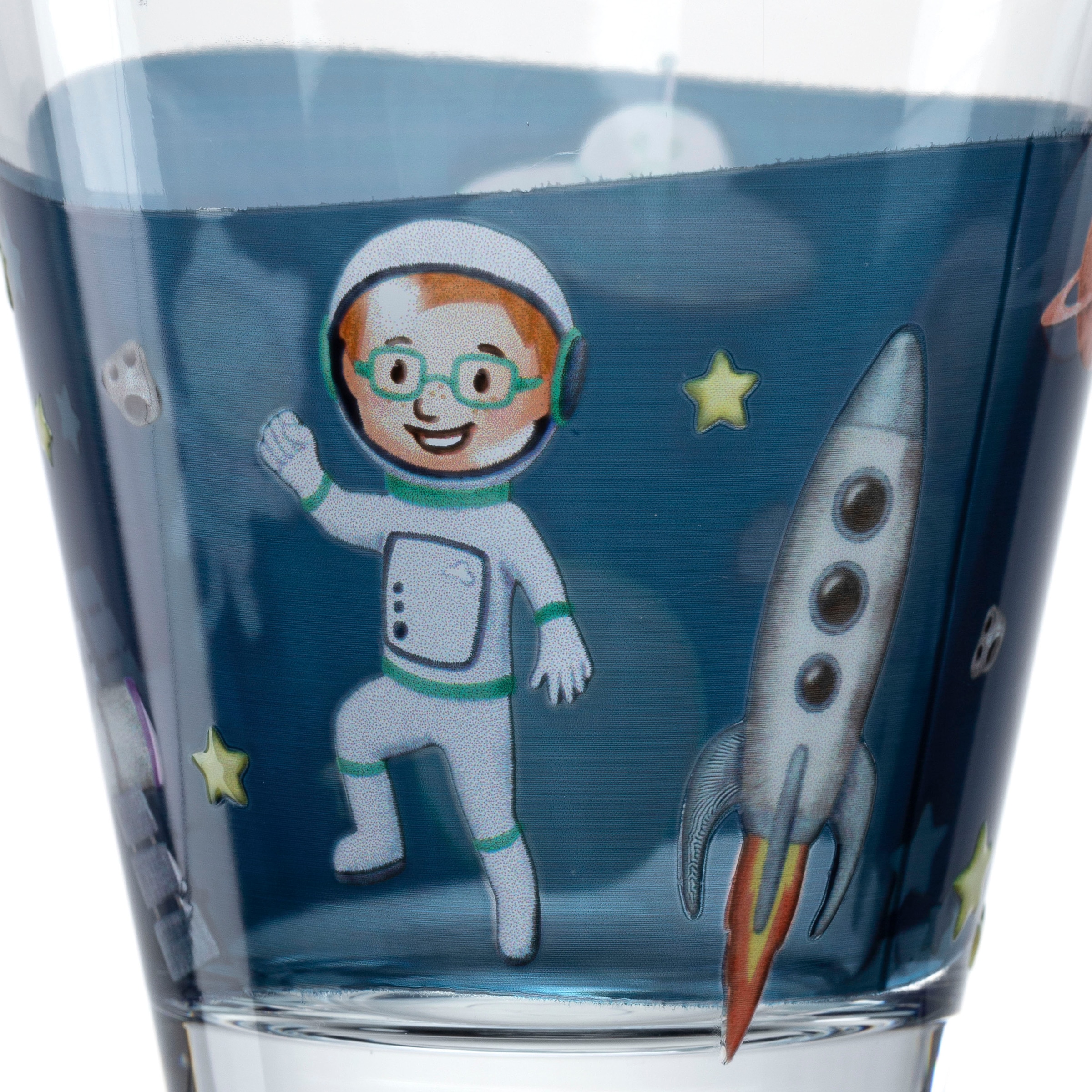 LEONARDO Gläser-Set »Weltall BAMBINI AVVENTURA«, (Set, 6 tlg.), 215 ml, 6-teilig