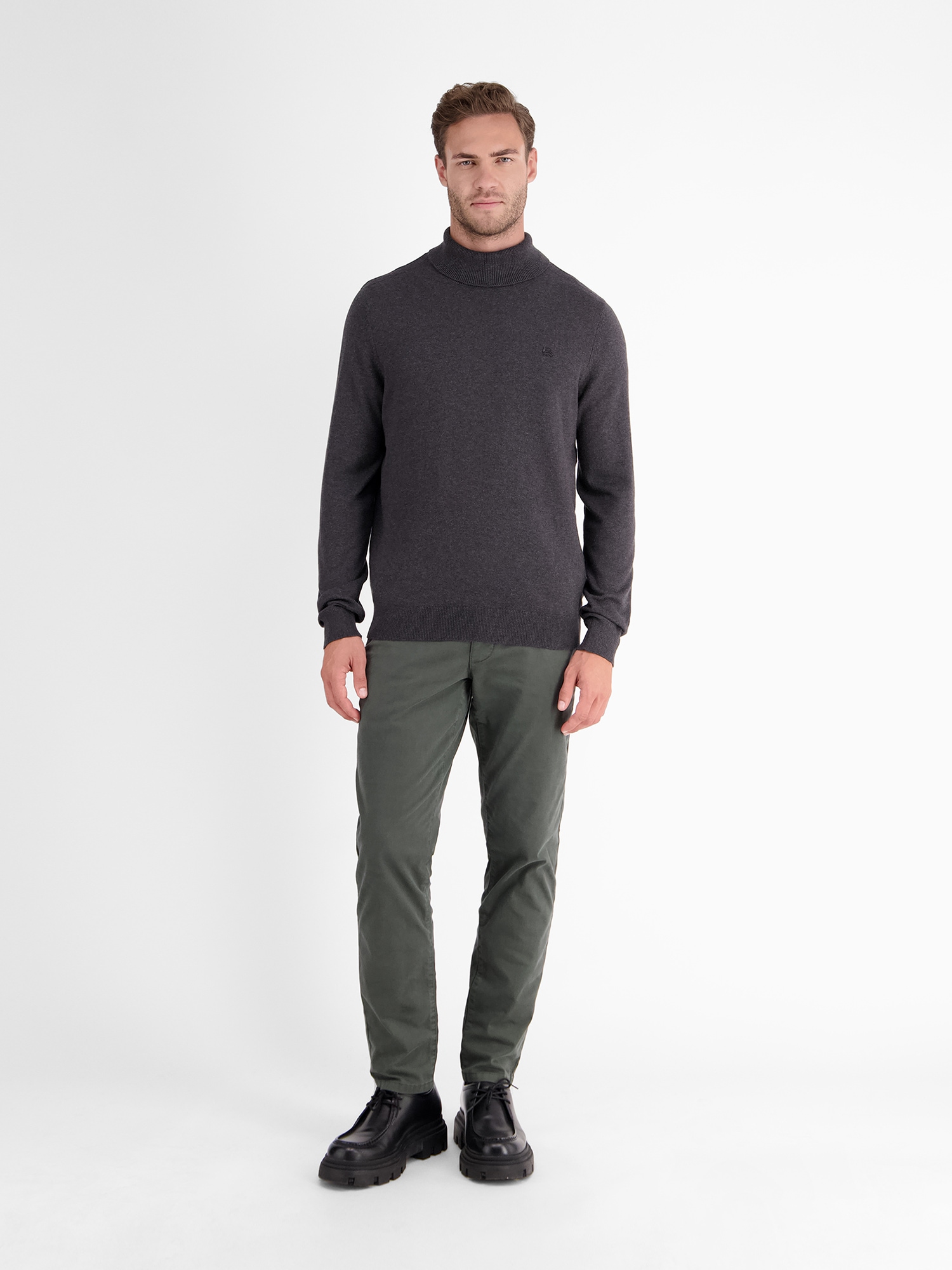 LERROS Rollkragenpullover »LERROS Rollkragen-Strickpullover«
