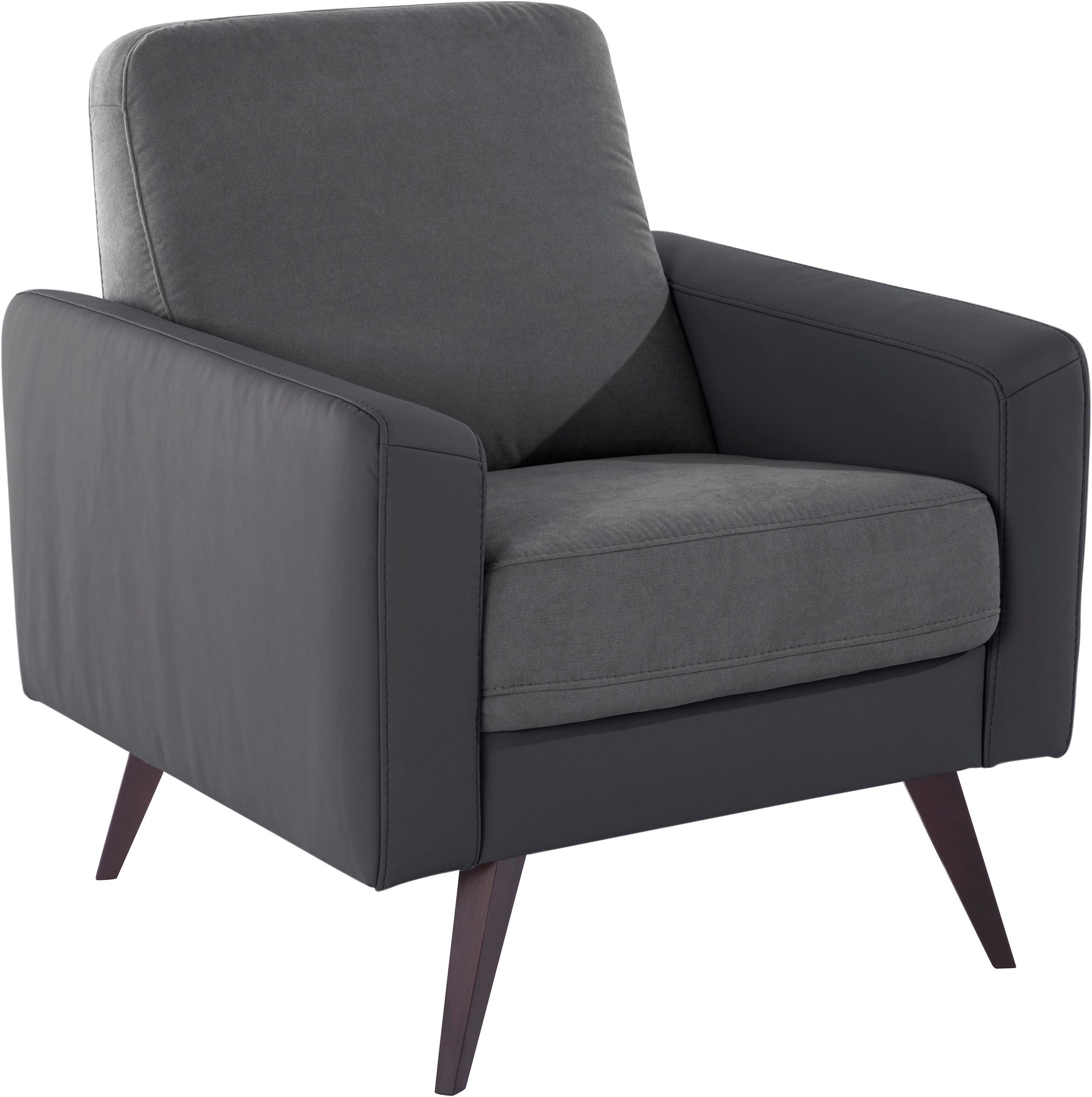 exxpo - sofa fashion Sessel »Samso, Loungesessel mit tollem Sitzkomfort«, K günstig online kaufen