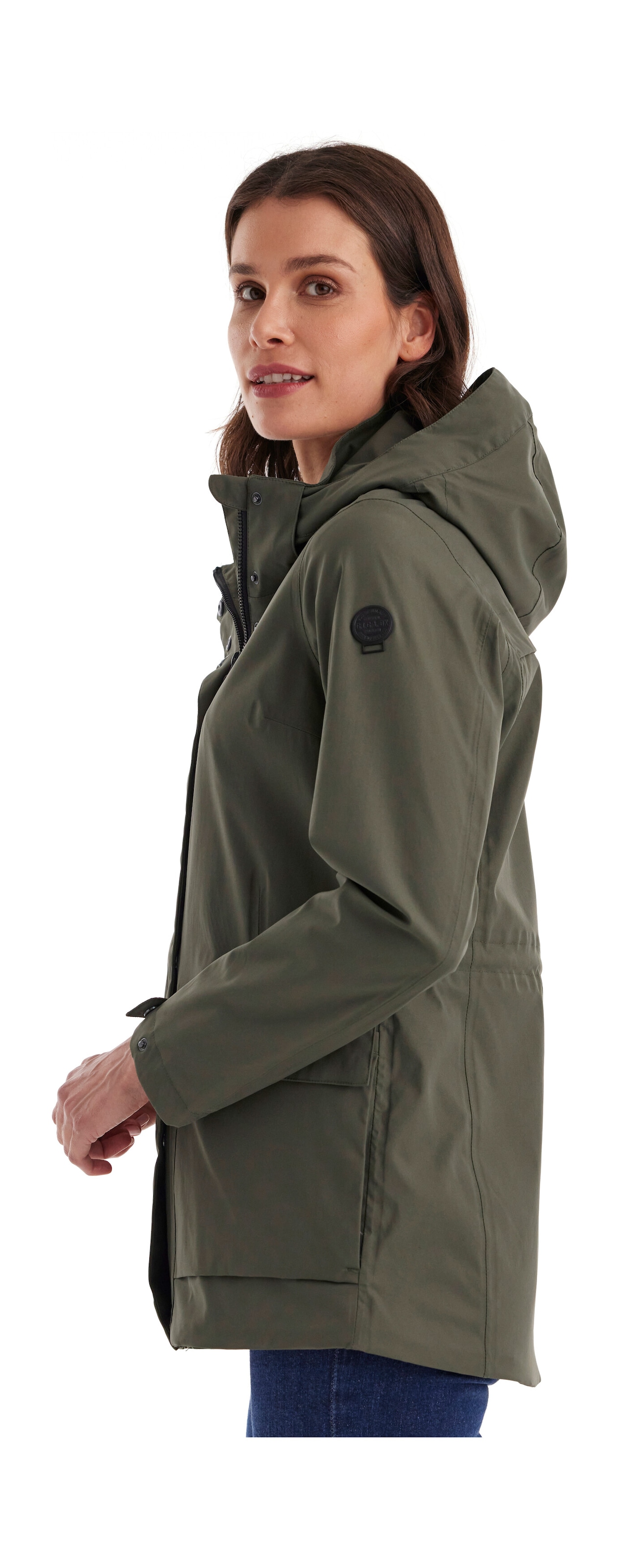 G.I.G.A. DX by killtec Funktionsjacke »GS 54 WMN JCKT« Wasserdicht, atmungsaktiv, recycelte Materialien, abnehmbare Kapuze