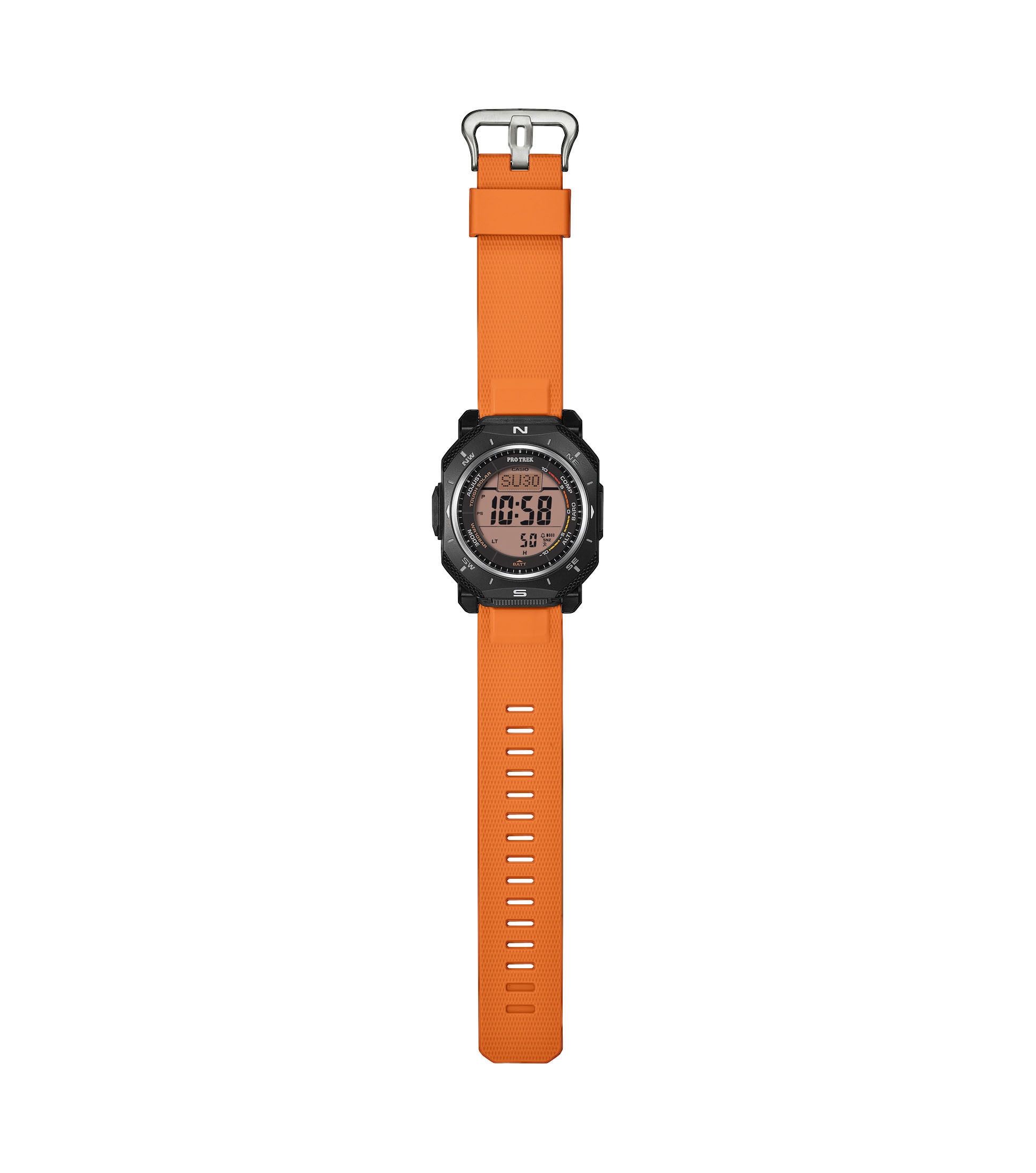 CASIO PRO TREK Multifunktionsuhr Armbanduhr, Herrenuhr, digital, automatischer Kalender, Thermometer