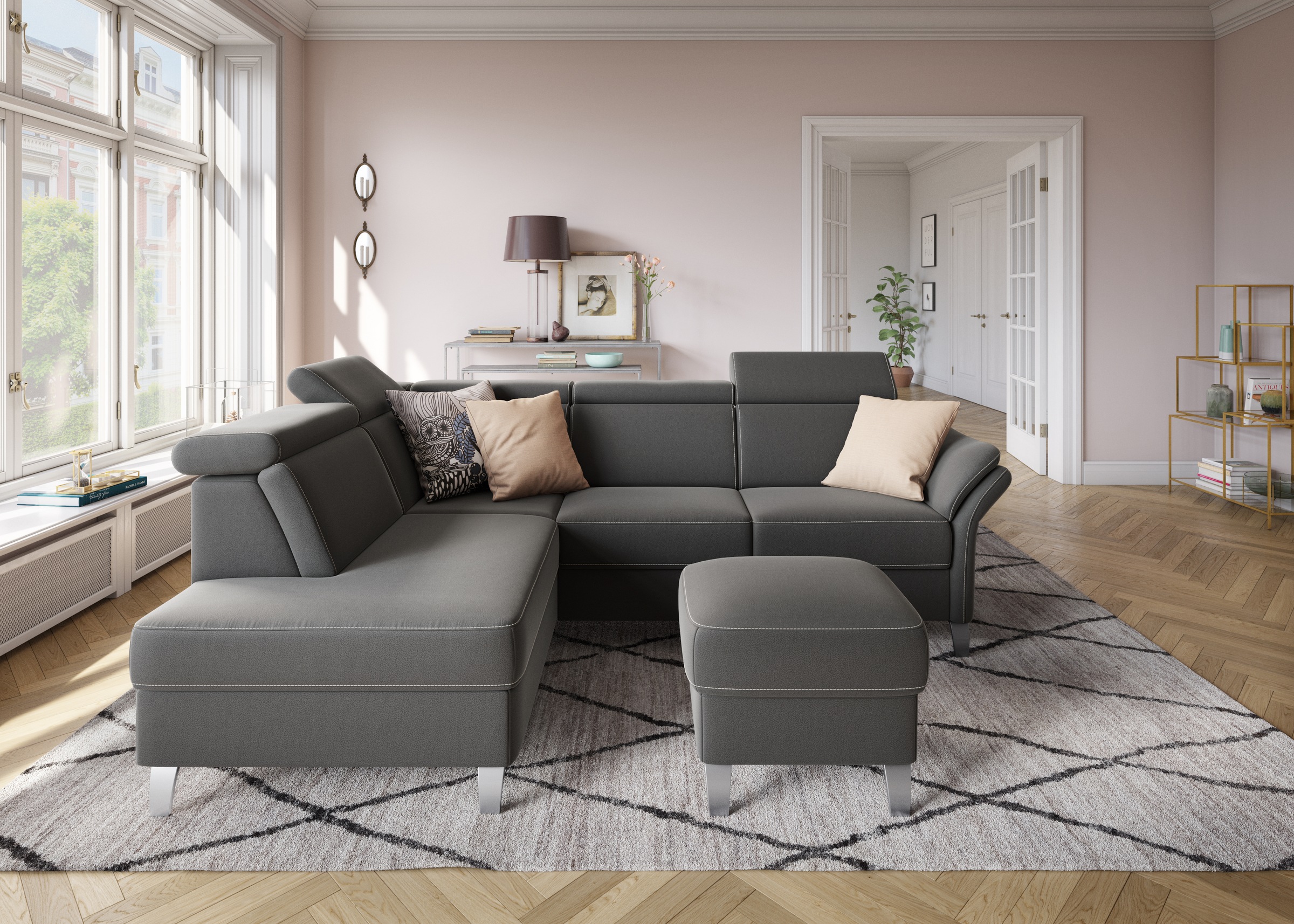sit&more Hocker »Vincenzo«