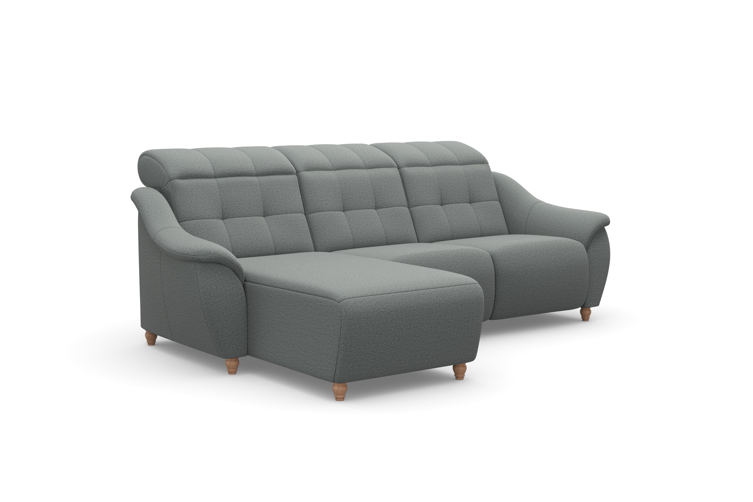 Home affaire Ecksofa »Boston L-Form« Kopfteilverstellung an jeder Sitzfläche, wahlweise Relaxfunktion