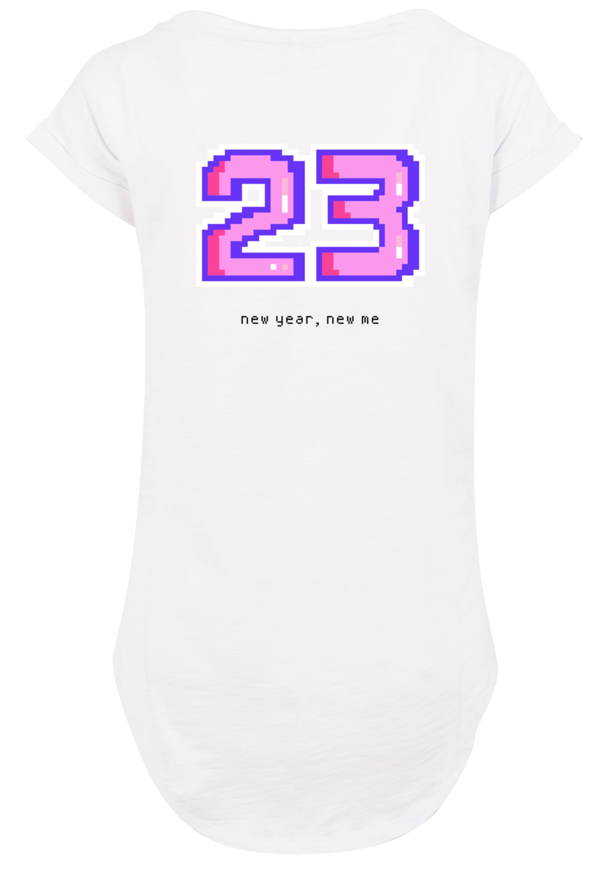 F4NT4STIC T-Shirt »F4NT4STIC Long Cut T-Shirt SIlvester Party Happy People  Only«, Print bestellen