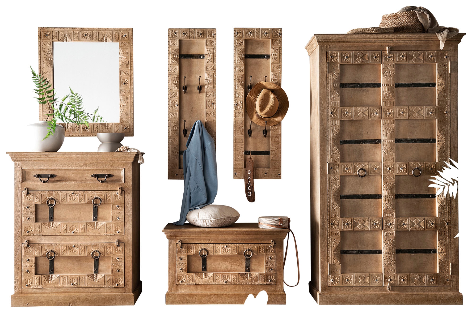 SIT Garderoben-Set Set, Dielen-Set, 6 Stk. tlg. günstig online kaufen