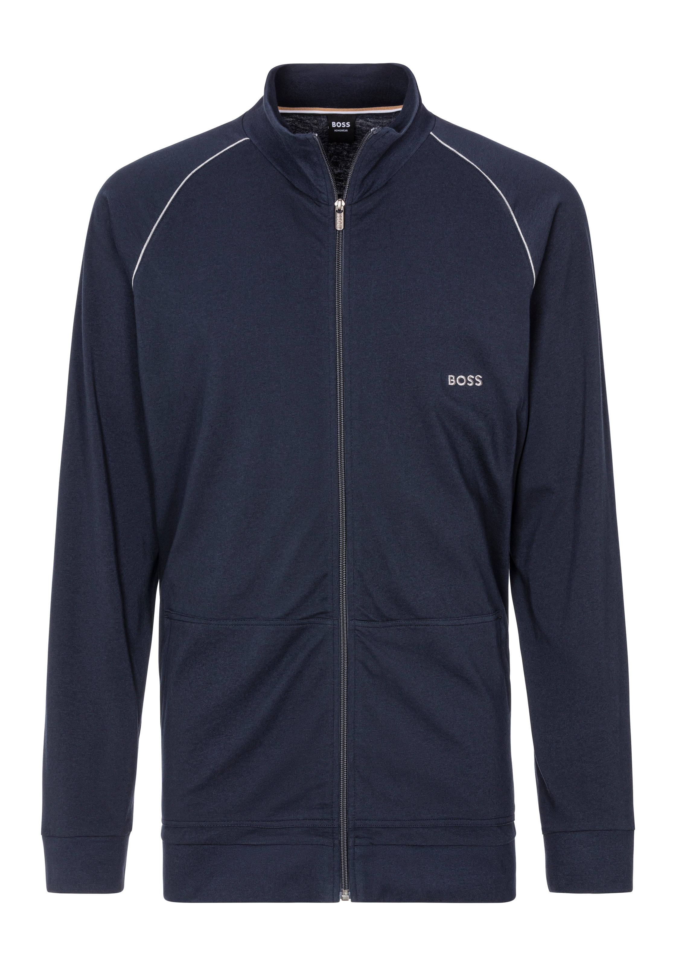 BOSS Sweatjacke, mit Logostickerei