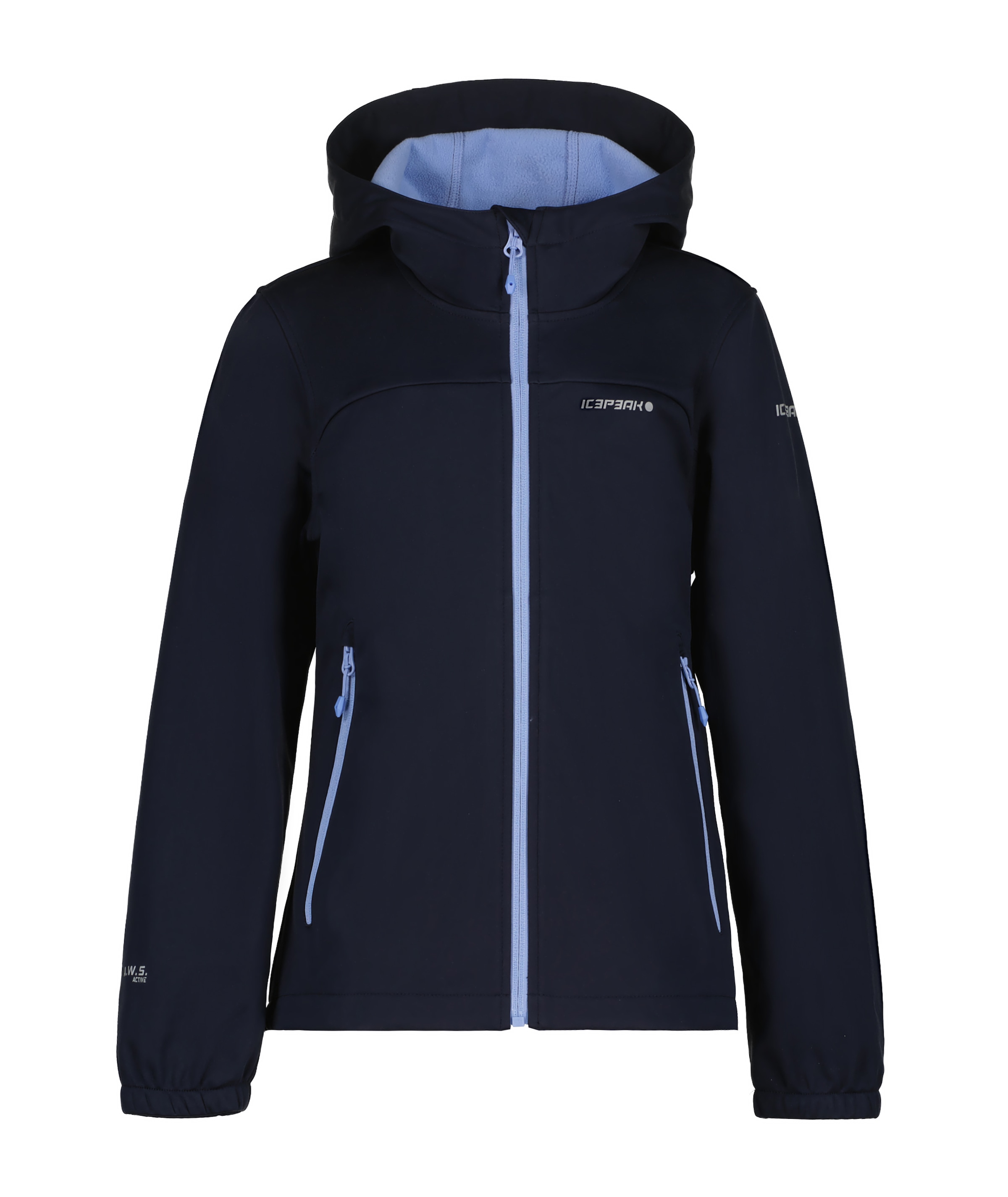 Softshelljacke »SOFTSHELLJACKE KULM - für Kinder«, mit Kapuze