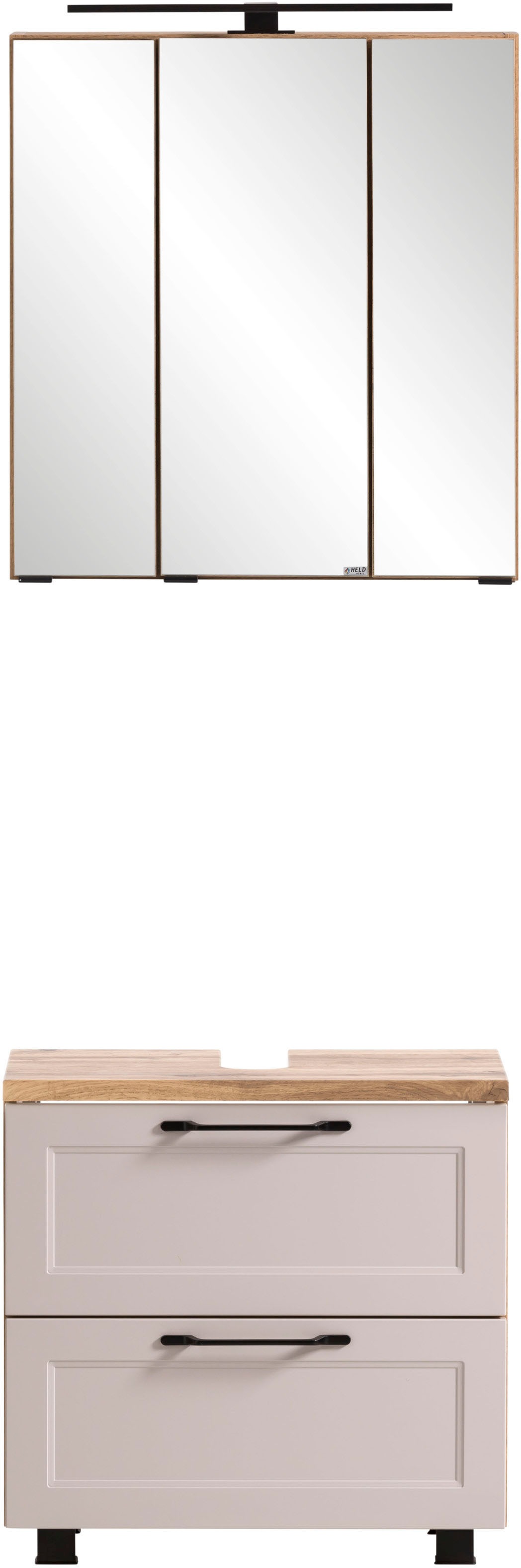 welltime Badmöbel-Set »Lana«, (Komplett-Set, 2 St.), Badezimmer-Set, 2-teil günstig online kaufen
