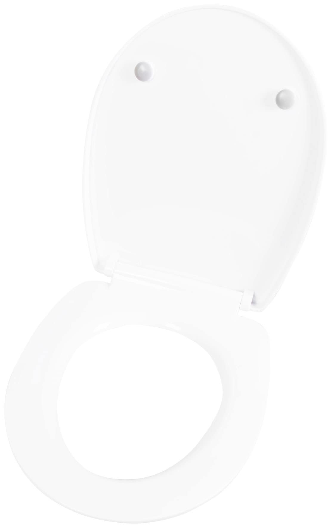 CORNAT WC-Sitz »Pflegeleichter Thermoplast - Quick up & Clean Funktion«, Absenkautomatik - Bequeme Montage von oben / Toilettensitz