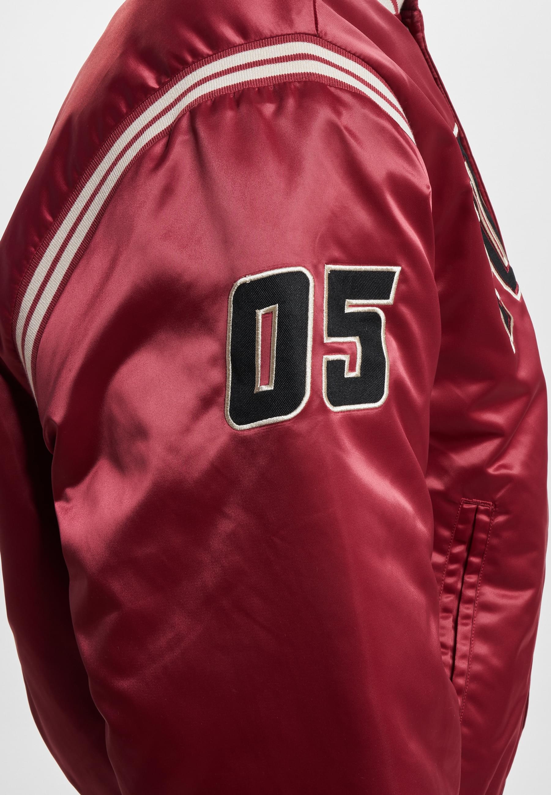 Fubu Bomberjacke »Fubu Herren FM233-001-2 FUBU College Satin Varsity Jacket« 1 Stk. tlg. ohne Kapuze