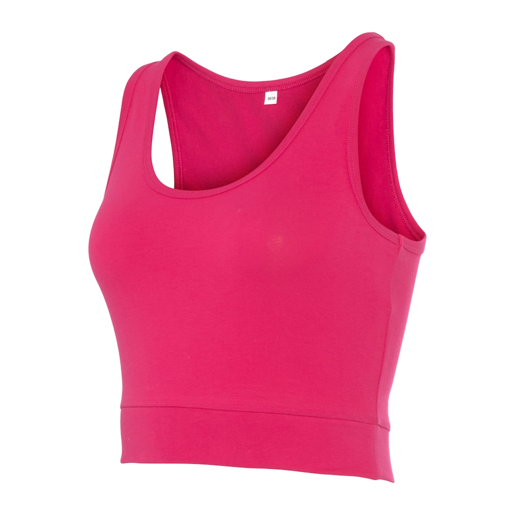 LASCANA ACTIVE Sporttop »-Basic-Crop-Top«