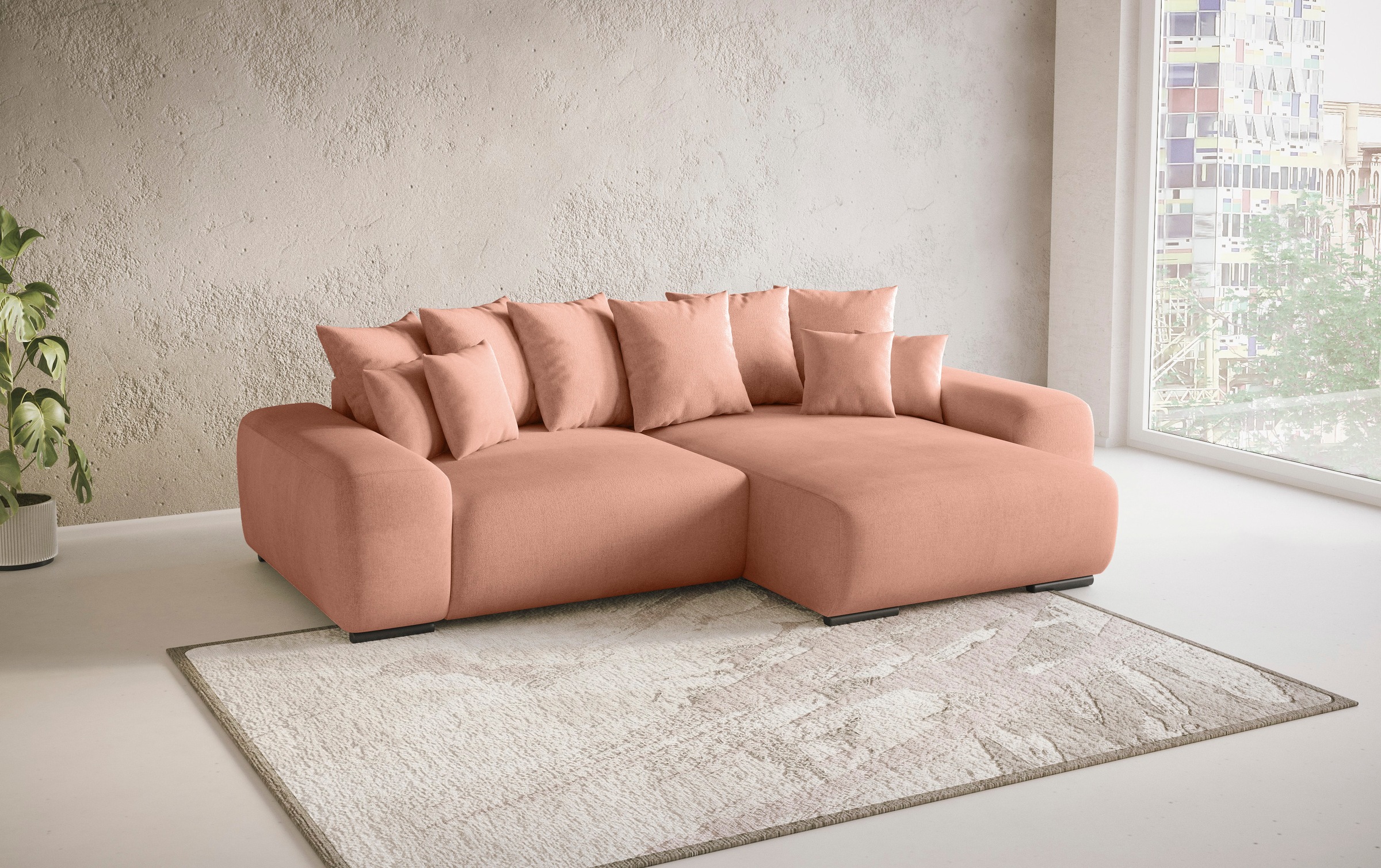 Mr. Couch Polsterecke »Sundance, L-Form«, Dauerschläfer mit Bett, Bettkaste günstig online kaufen