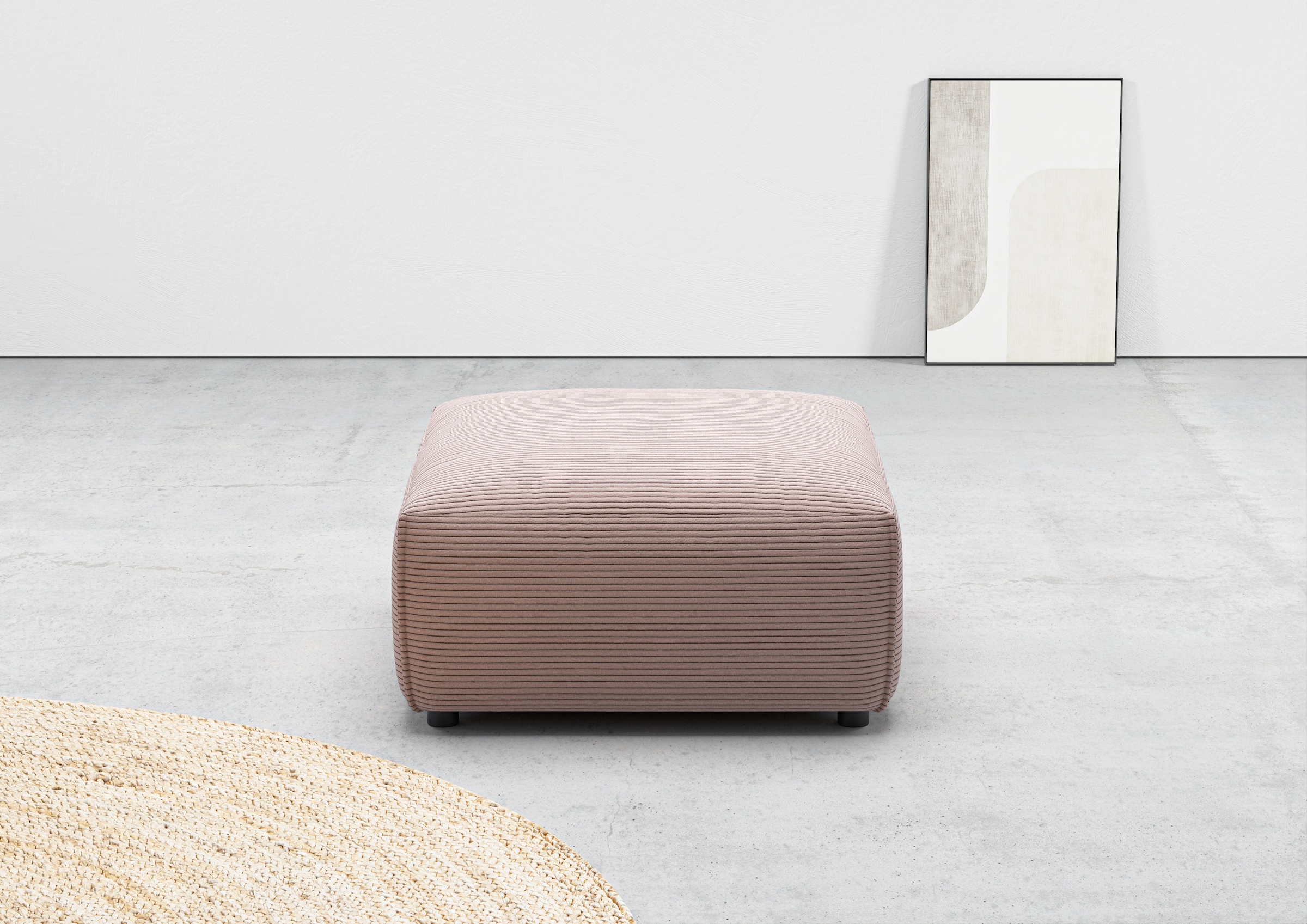 Home affaire Hocker »Glimminge auch in Breitcord, Feincord und Easy care-Be günstig online kaufen