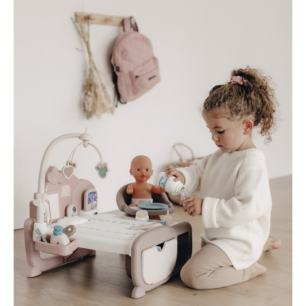 Smoby Puppen Pflegecenter »Baby Nurse, Cocoon Puppen-Spielzimmer 3in1 mit Puppe«