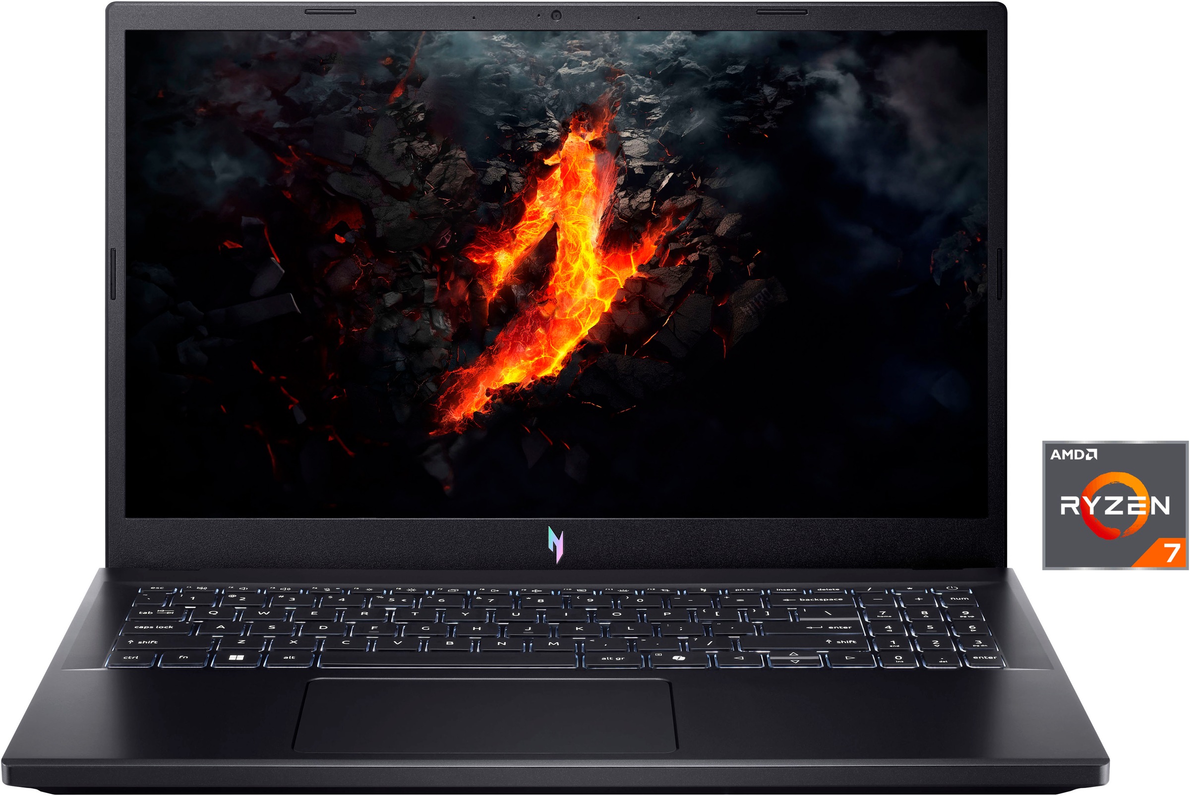 ACER Gaming-Notebook »ANV15-41-R1W5« 39, 62 cm / 15, 6 ′′ AMD Ryzen 7 GeForce RTX 4050 1.000 GB SSD Obsidian Black