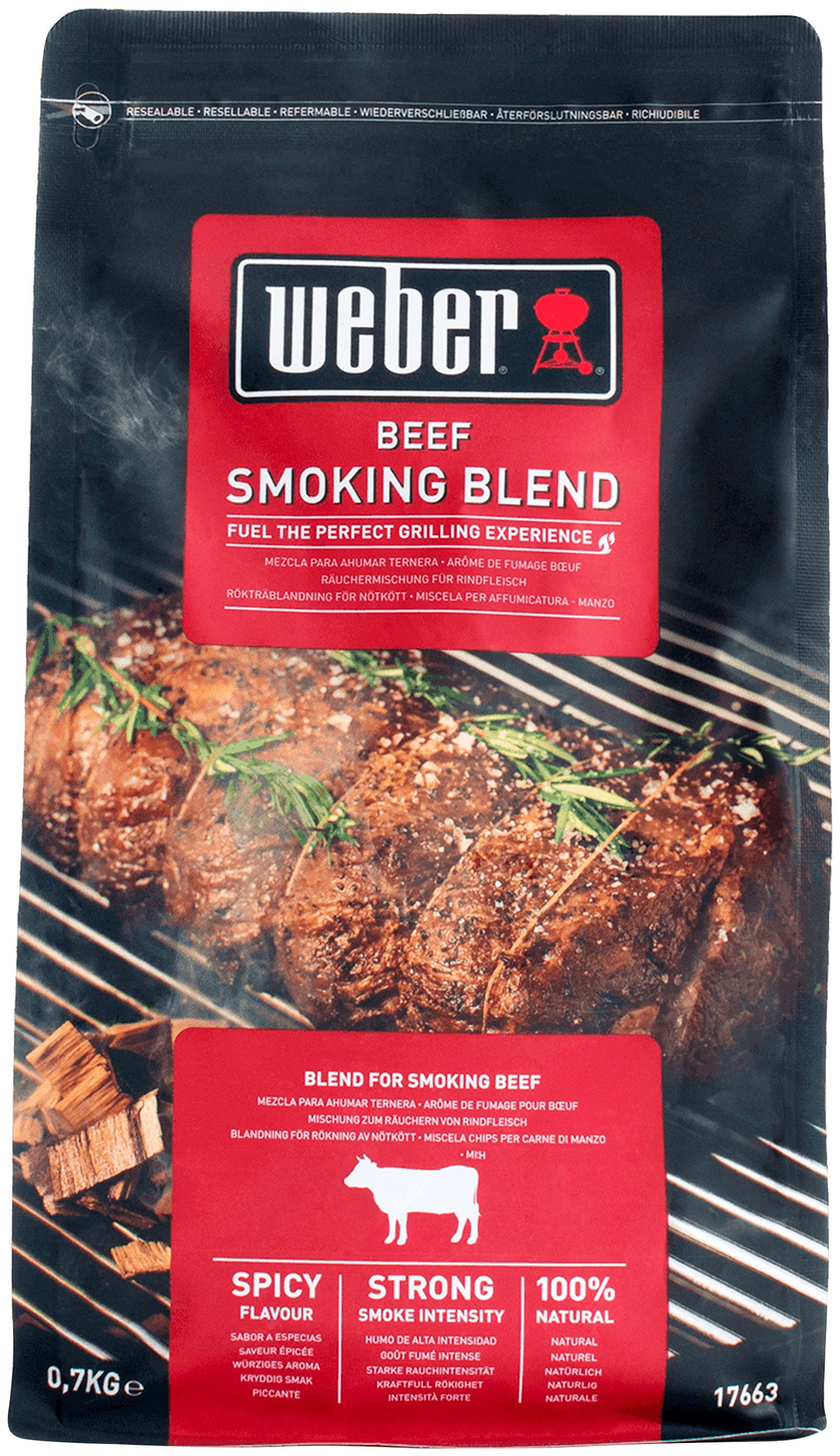 Weber Räucherspäne »Smoking Blend Beef Räucherchips-Mischung«, Räucherchips-Mischung... kaufen