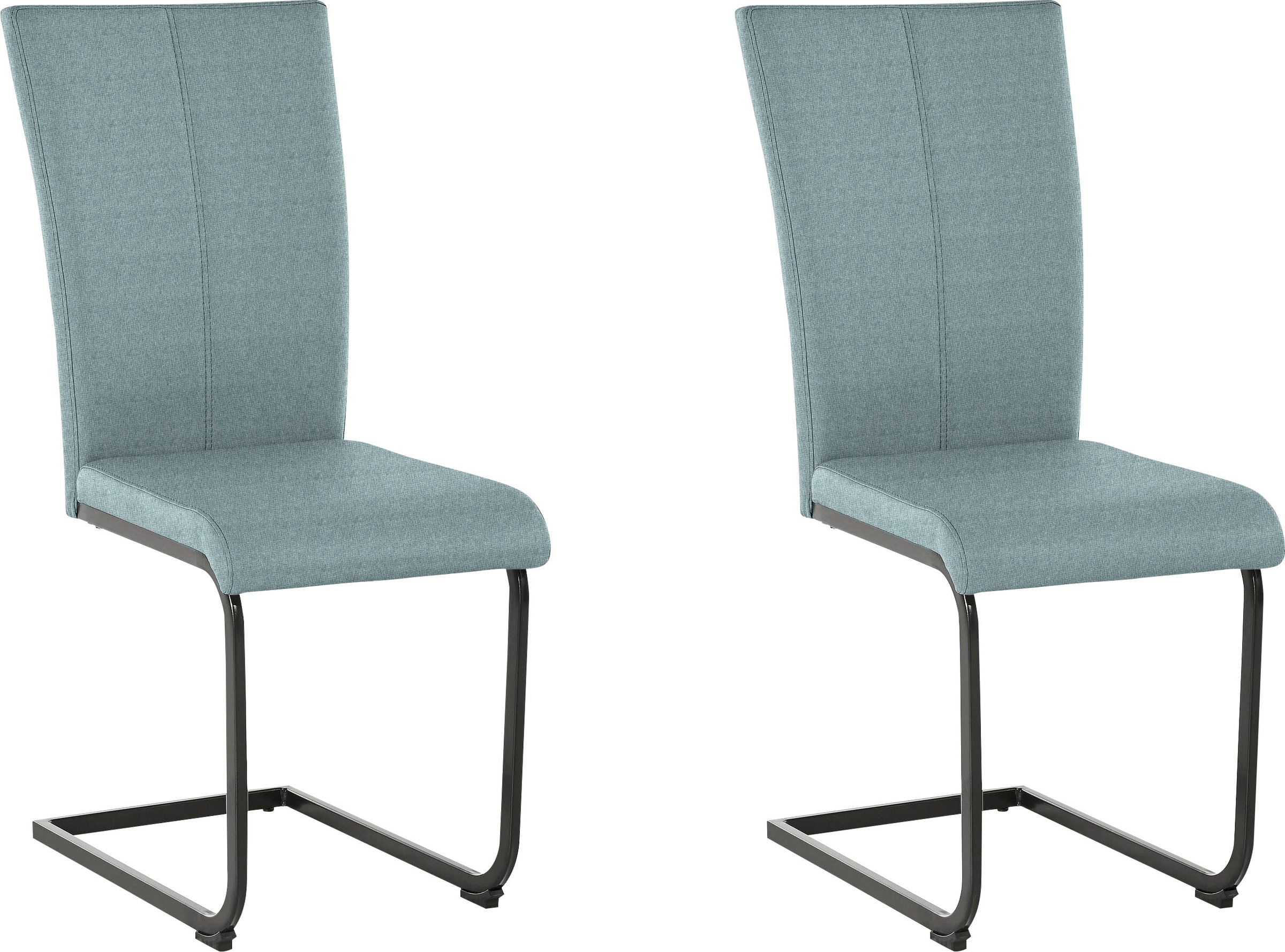 Home affaire Freischwinger »Oliver«, (Set), 2 St., Struktur weich, Stuhl be günstig online kaufen