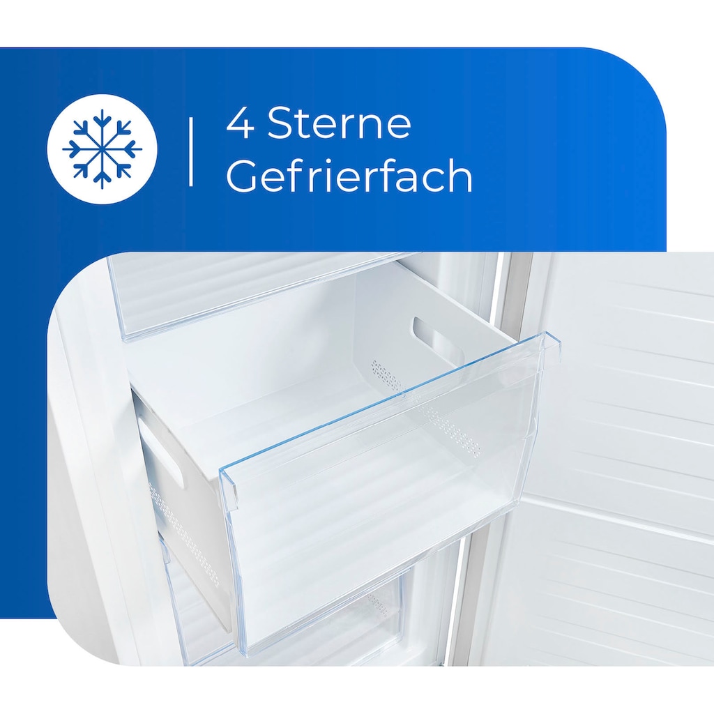 exquisit Gefrierschrank »GS230-010E«, 143,5 cm hoch, 55,0 cm breit