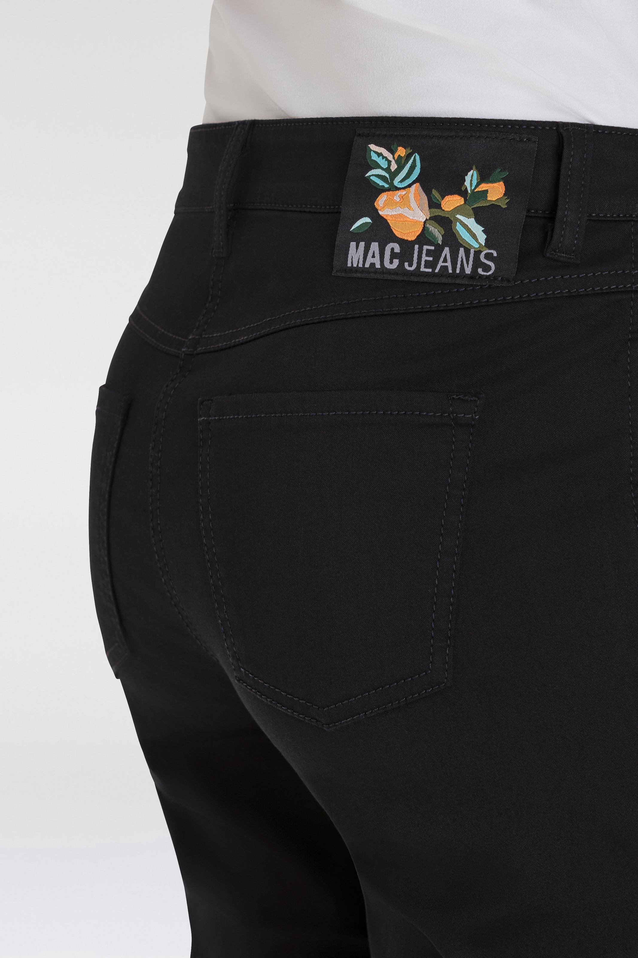 MAC Caprihose »Dream-Sun«, in hochelastischer Denim-Qualität mit figurformendem Shaping-Effekt