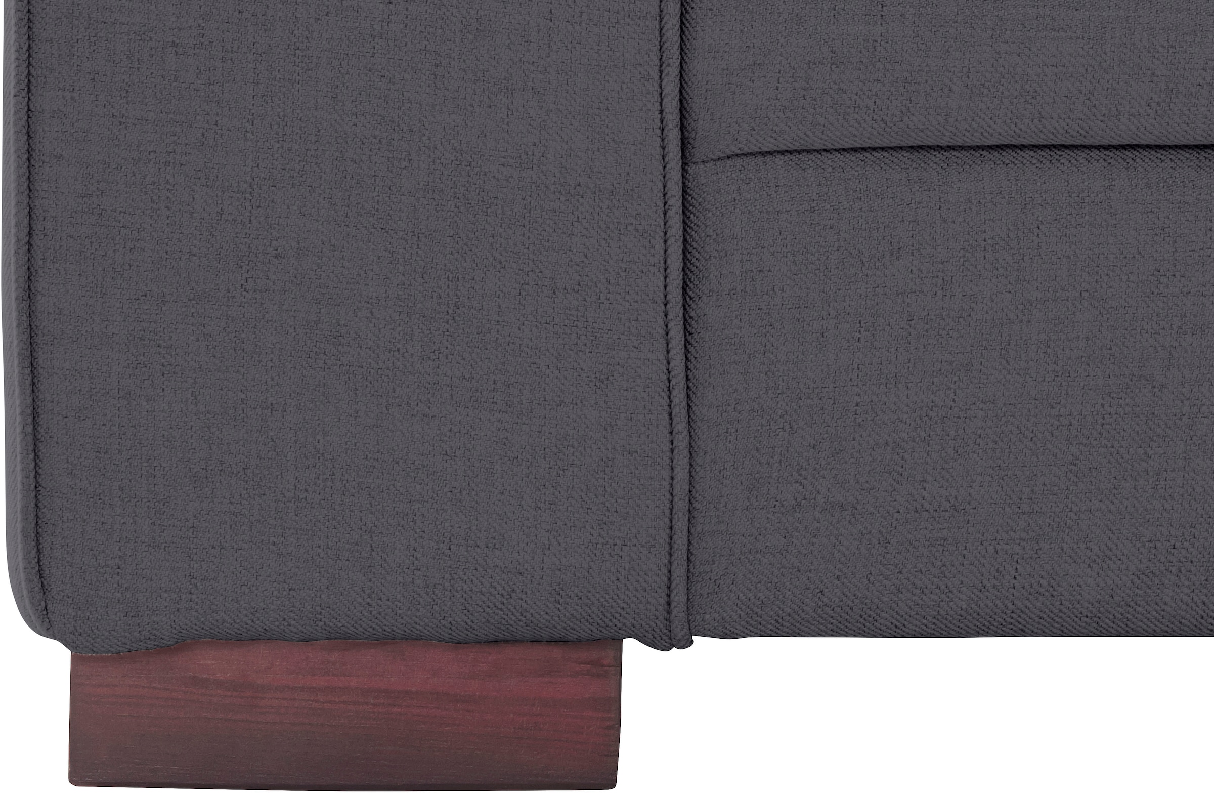 Home affaire Ecksofa »Broughton L-Form«, weicher Sitzkomfort, incl. 4 Zierkissen, Keder
